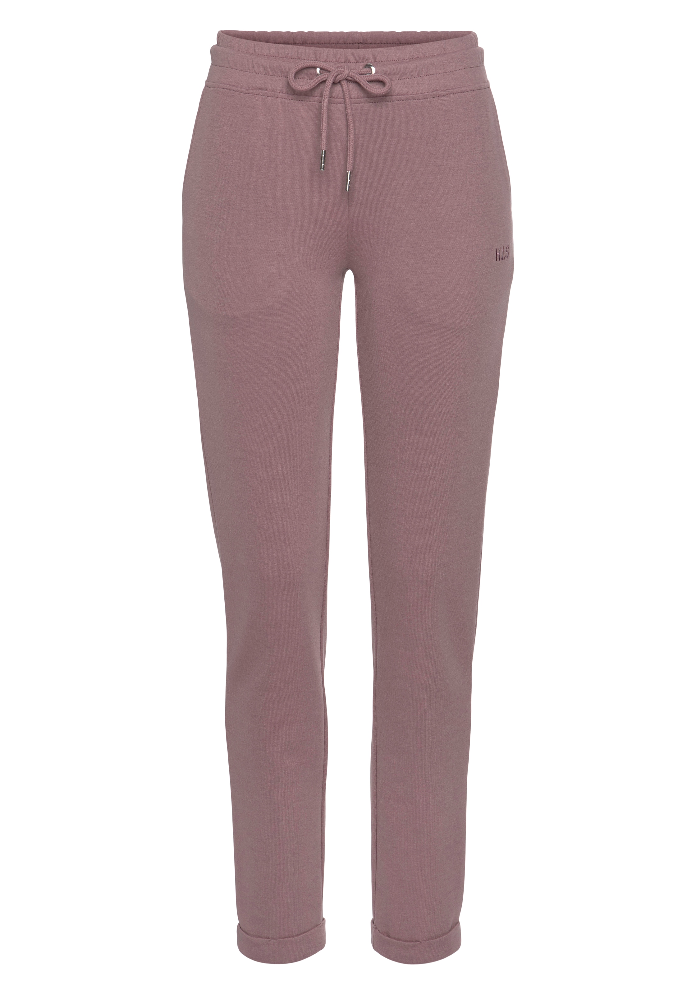 H.I.S Sweathose, Schlupfhose mit kleinem Aufschlag am Saum, Loungewear