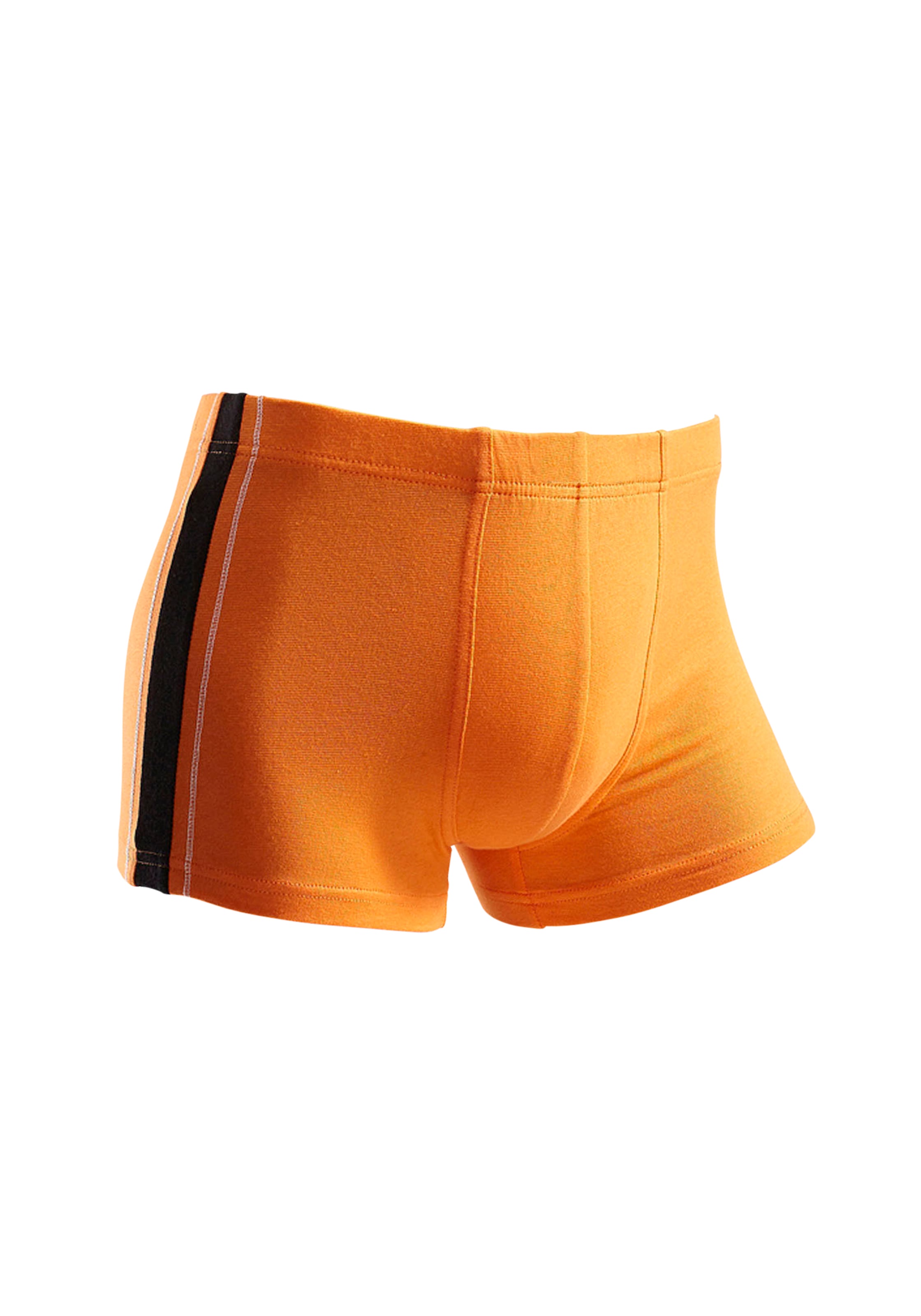 AUTHENTIC LE JOGGER Boxer »Boxershorts für Herren« Paquet, 4 cuis mit kontrastfarbigen Streifen seitlich