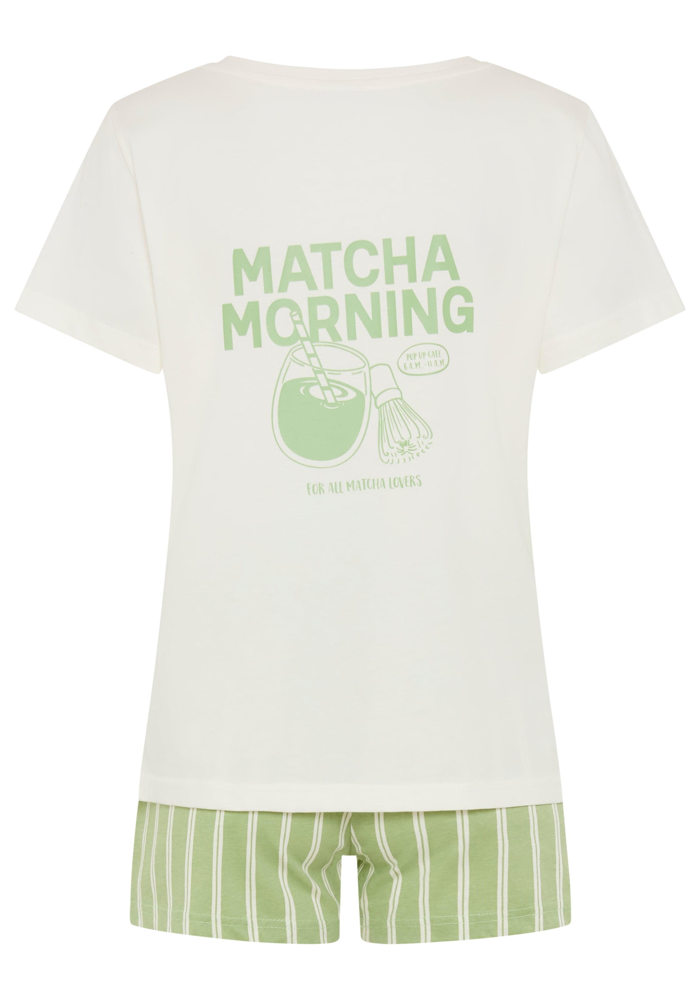 LSCN by LASCANA Shorty Set, 2 mit Front-und Back-Print