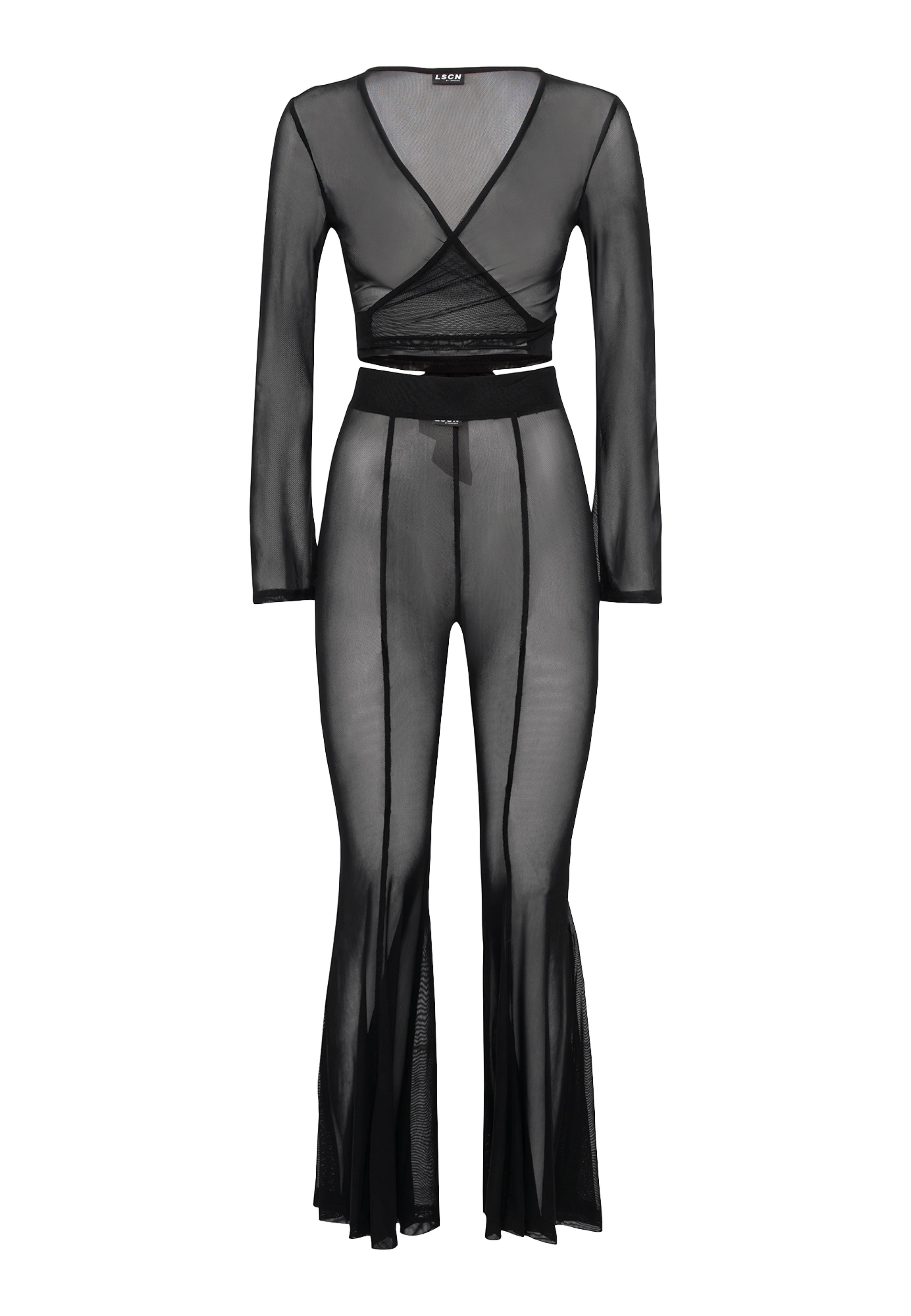 LSCN by LASCANA Langarmshirt, (Set, 2 tlg., + Hose)