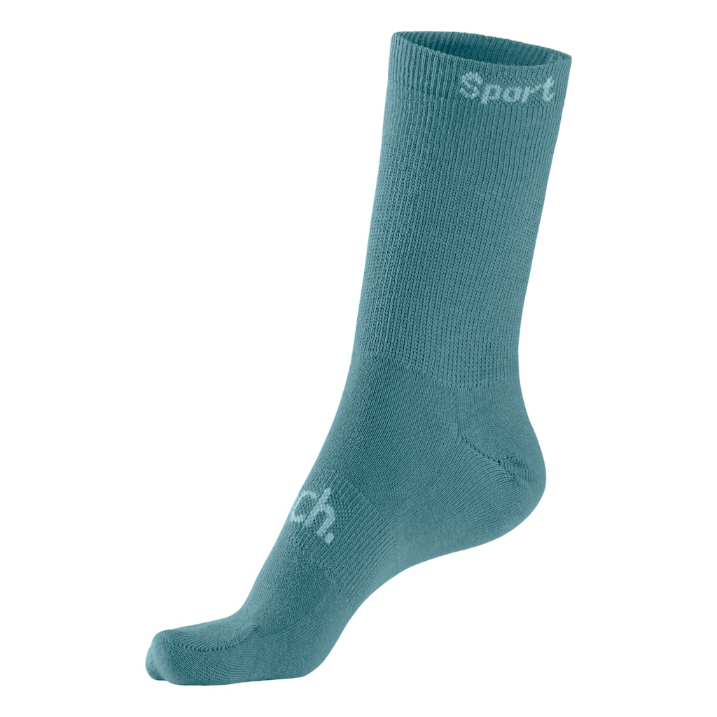 Bench. Sportsocken, (Packung, 6 Paar), mit antibakterieller Feuchtigkeitsregulierung