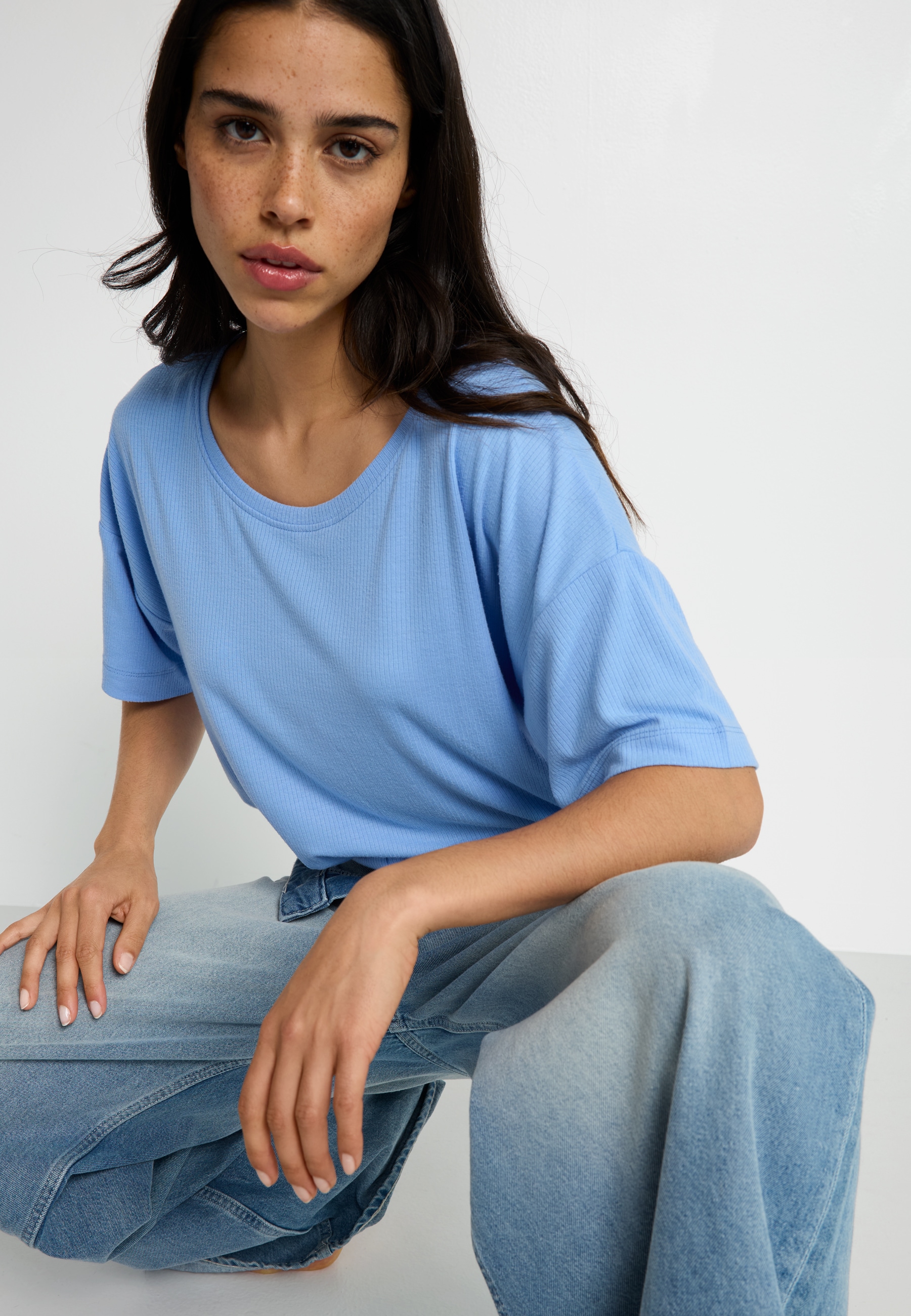 LSCN by LASCANA Shorty 2 pièces mit Zierknopfleiste an der Hose