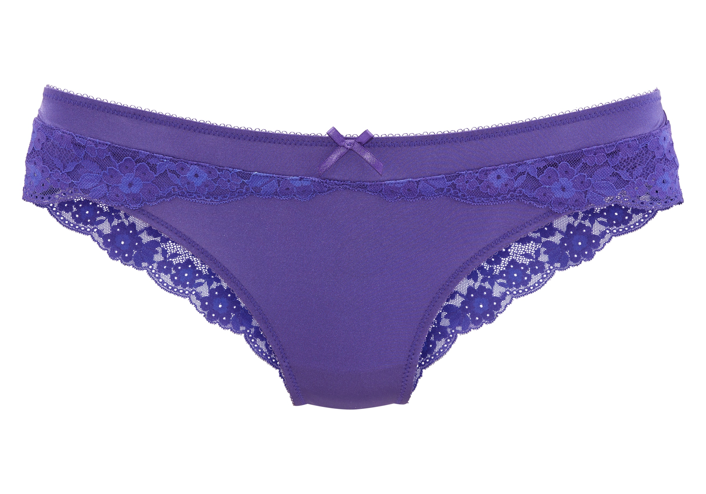 Vivance Panty, mit blumiger Spitze und feiner Zierschleife