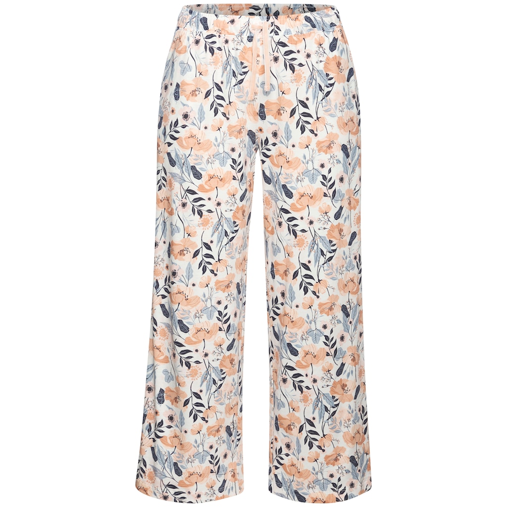 Vivance Dreams Pyjamahose, mit schönem Allover-Druck