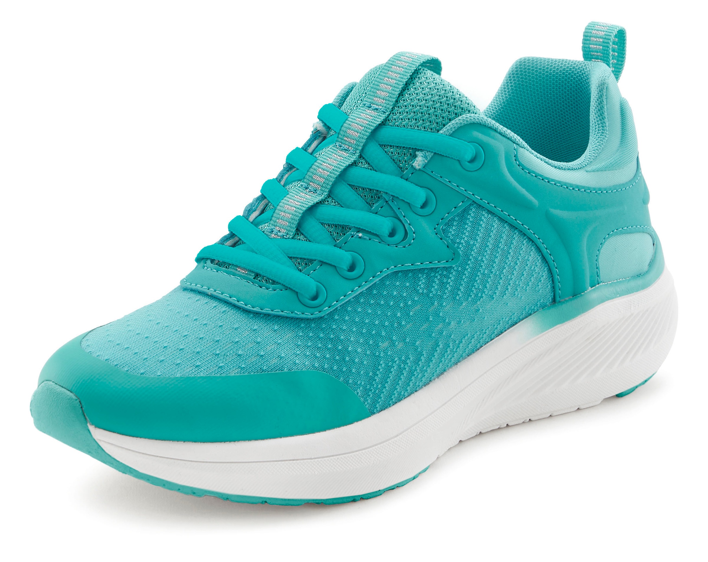 LASCANA Sneaker, Freizeitschuh, Schnürhalbschuh mit herausnehmbarer Innensohle VEGAN