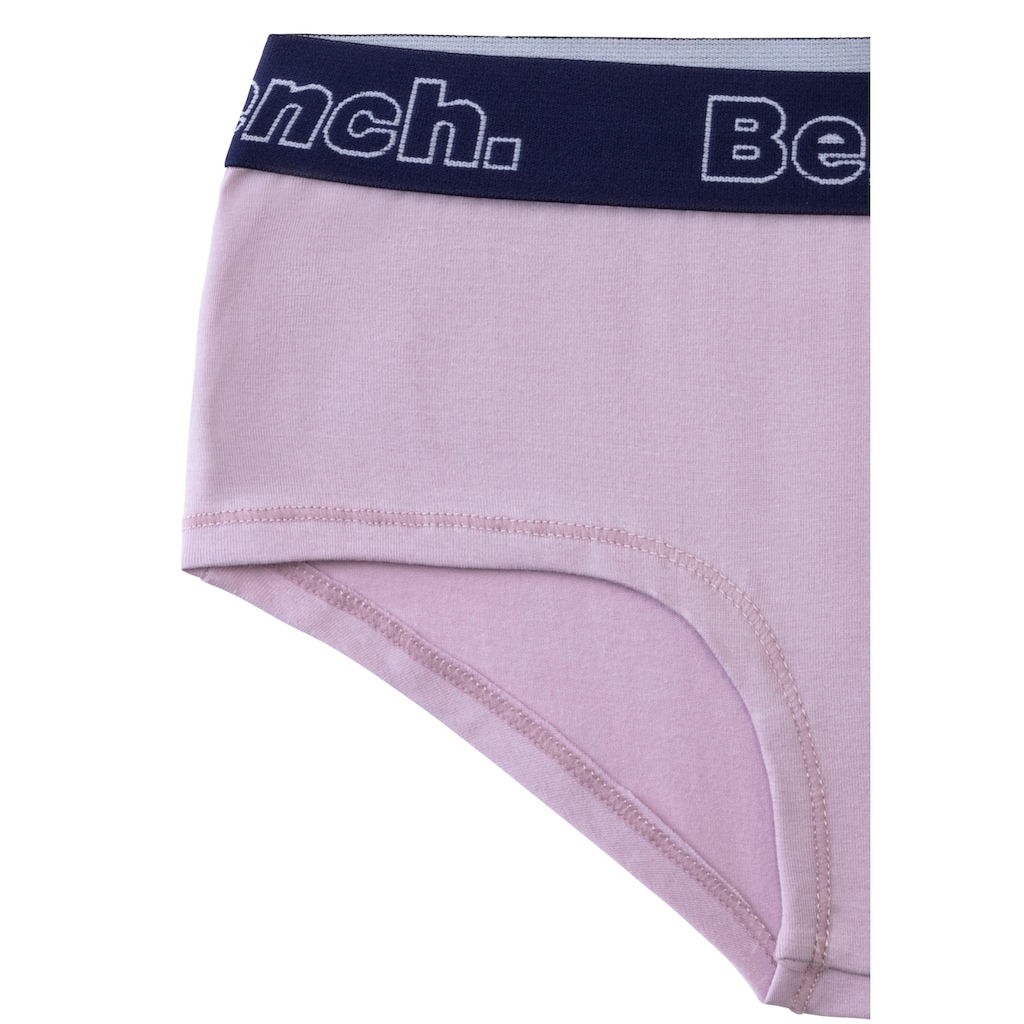 Bench. Panty, (Packung, 3 St.), mit kontrastfarbigem Webbund