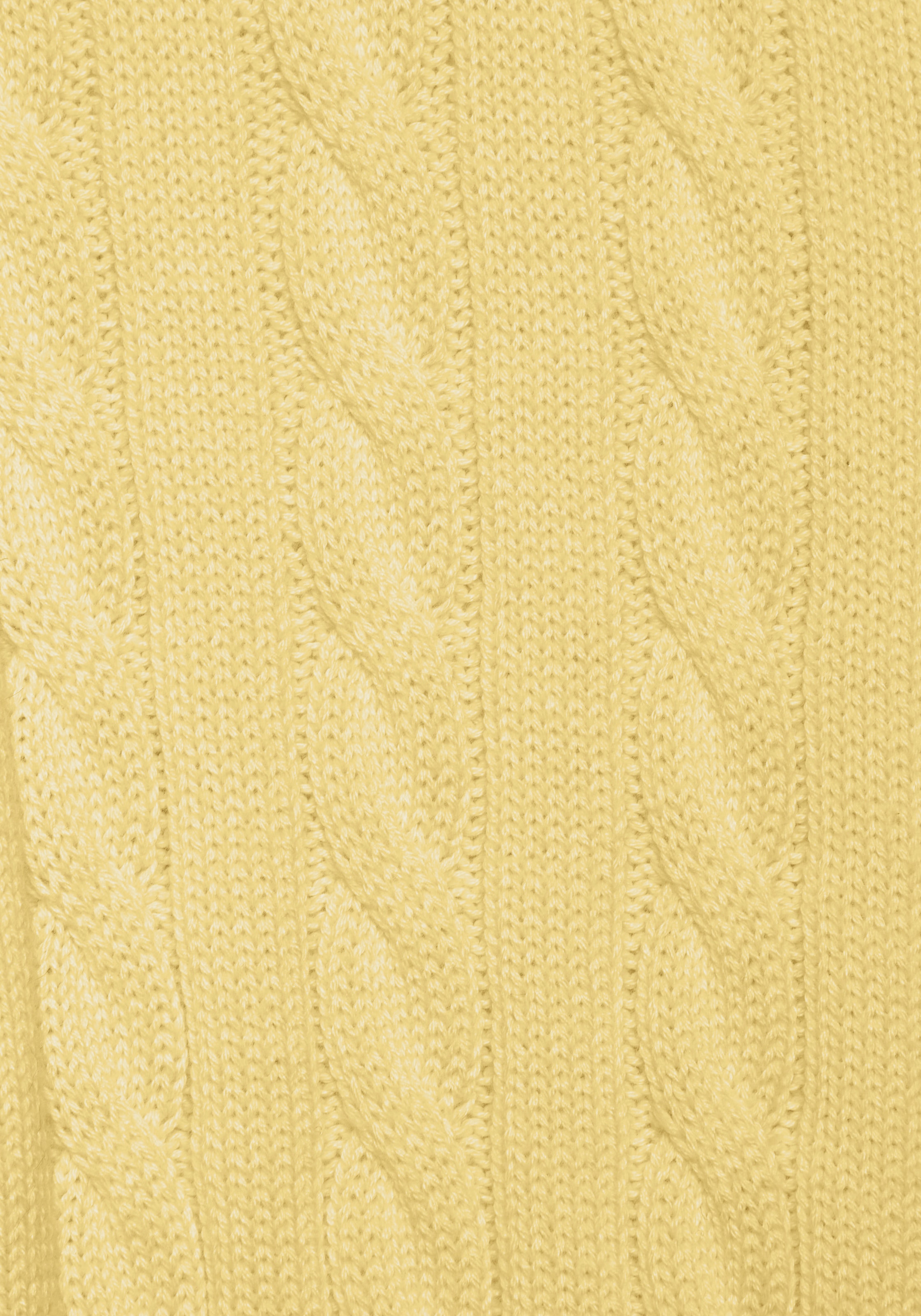 LASCANA Strickjacke mit Zopfstrickmuster, gemütlicher Cardigan mit Reissverschluss