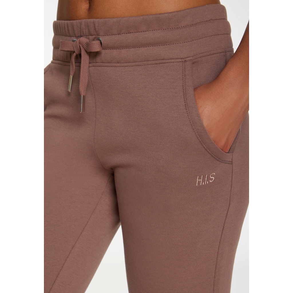H.I.S Relaxhose, mit breitem Bund, Loungewear, Loungeanzug