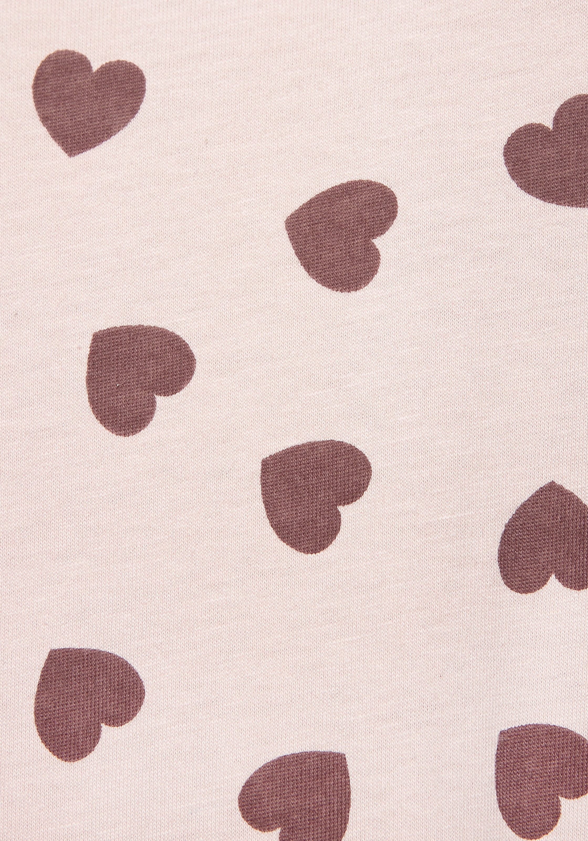 Vivance Dreams Chemise de nuit 1-teilig,  mit süssem Herzmuster