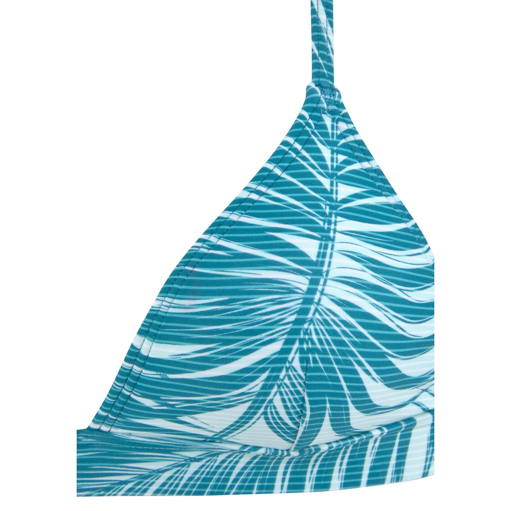 LASCANA ACTIVE Triangel-Bikini-Top »Coal«, in Bralette-Form
