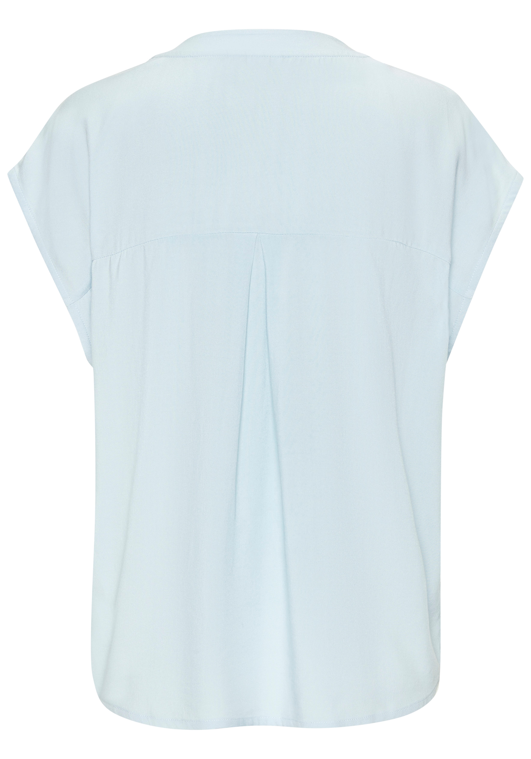 LASCANA Schlupfbluse mit modischen Knöpfen, luftige Kurzarmbluse, sommerlich