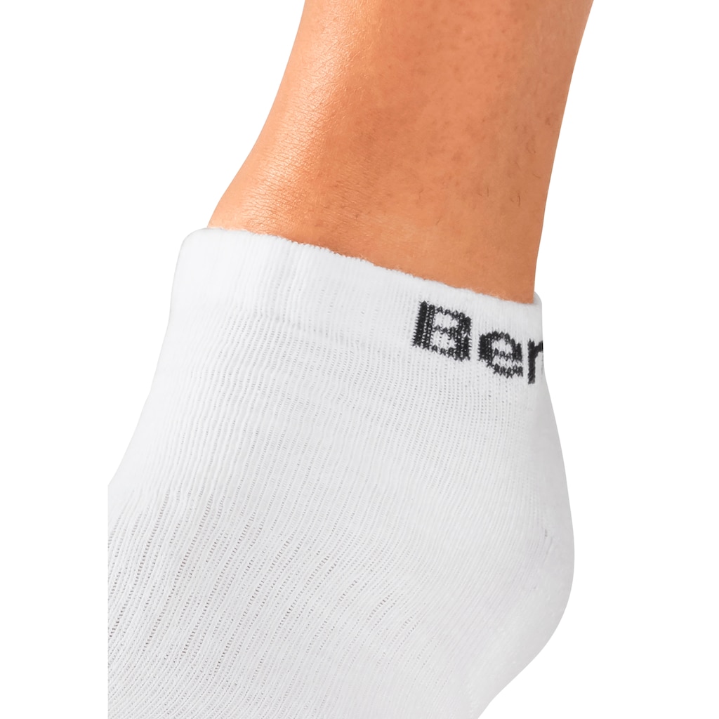 Bench. Sportsocken, (Packung, 12 Paar), Tennis Kurzsocken mit Halbfussfrottee