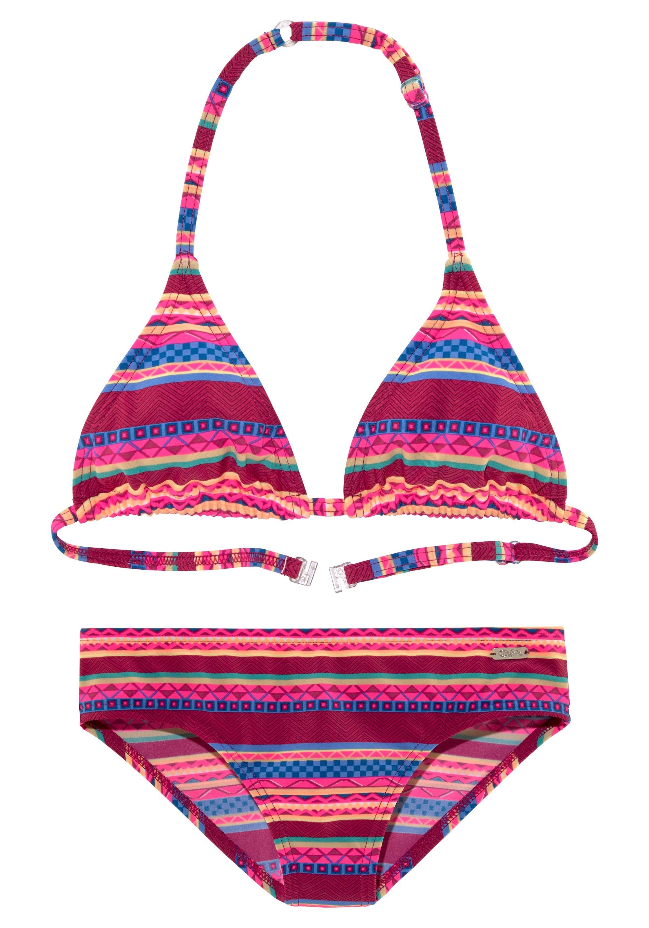 Buffalo Triangel-Bikini »Lux Kids« mit abstraktem Druck