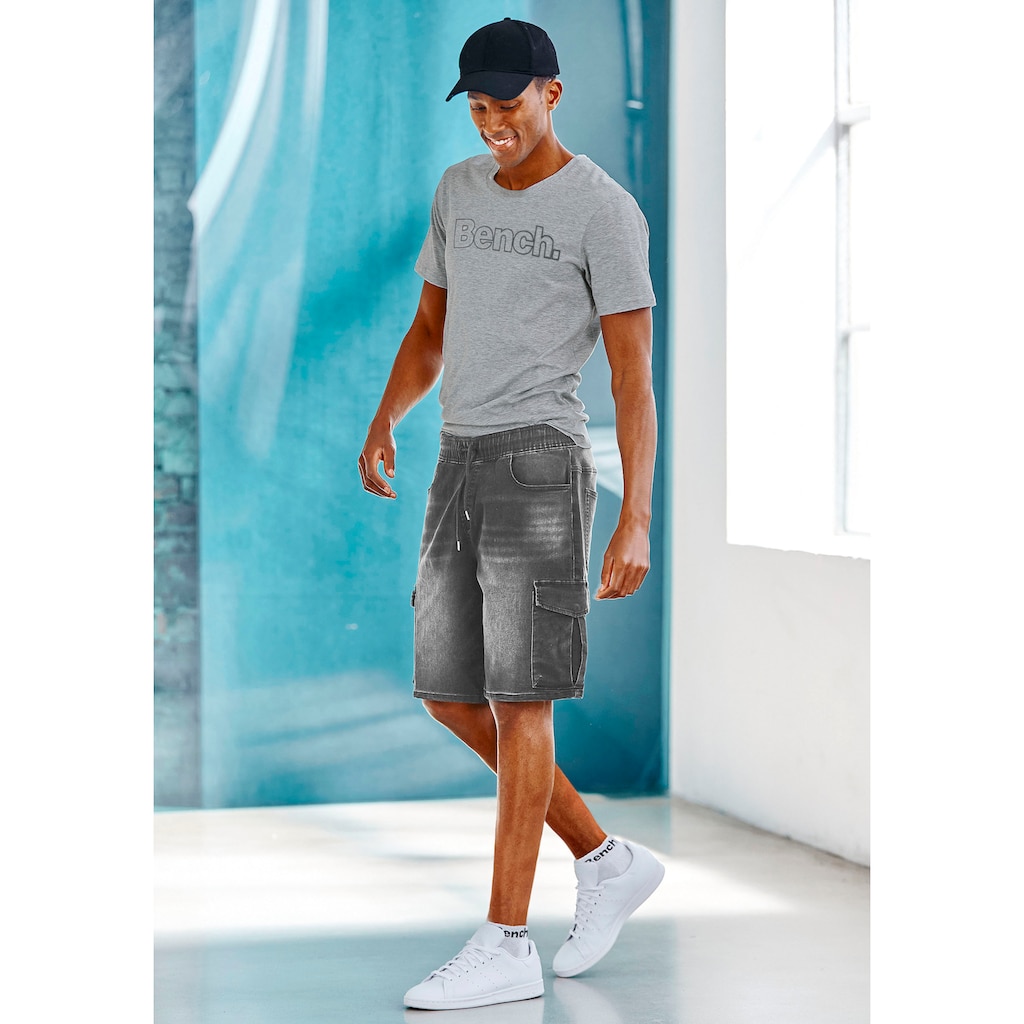 Bench. Sportsocken, (Packung), Tennis Kurzsocken mit Halbfussfrottee