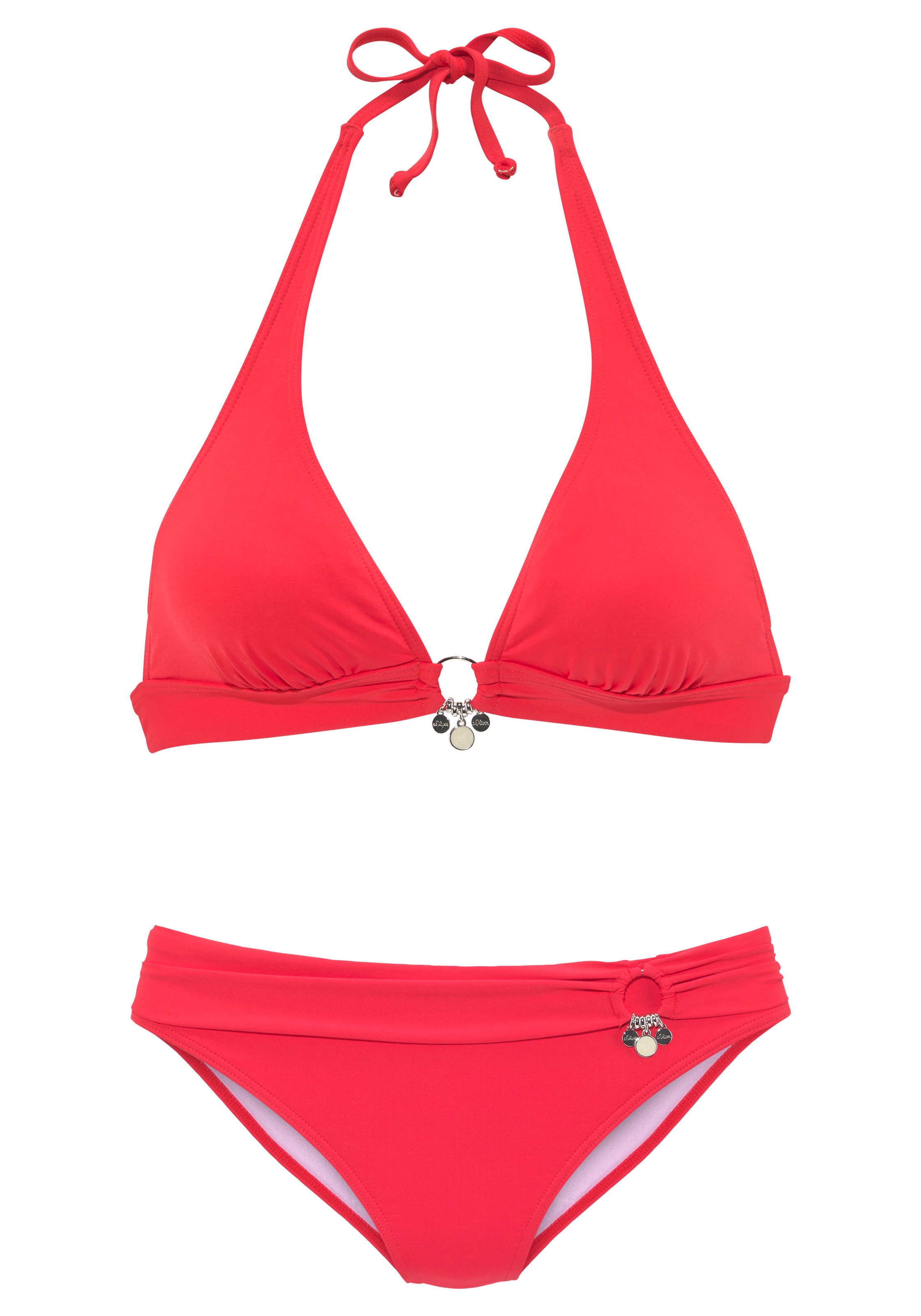s.Oliver Triangel-Bikini "Tonia" mit herausnehmbaren Cups, im Nacken zu binden, im Rücken zu schließen