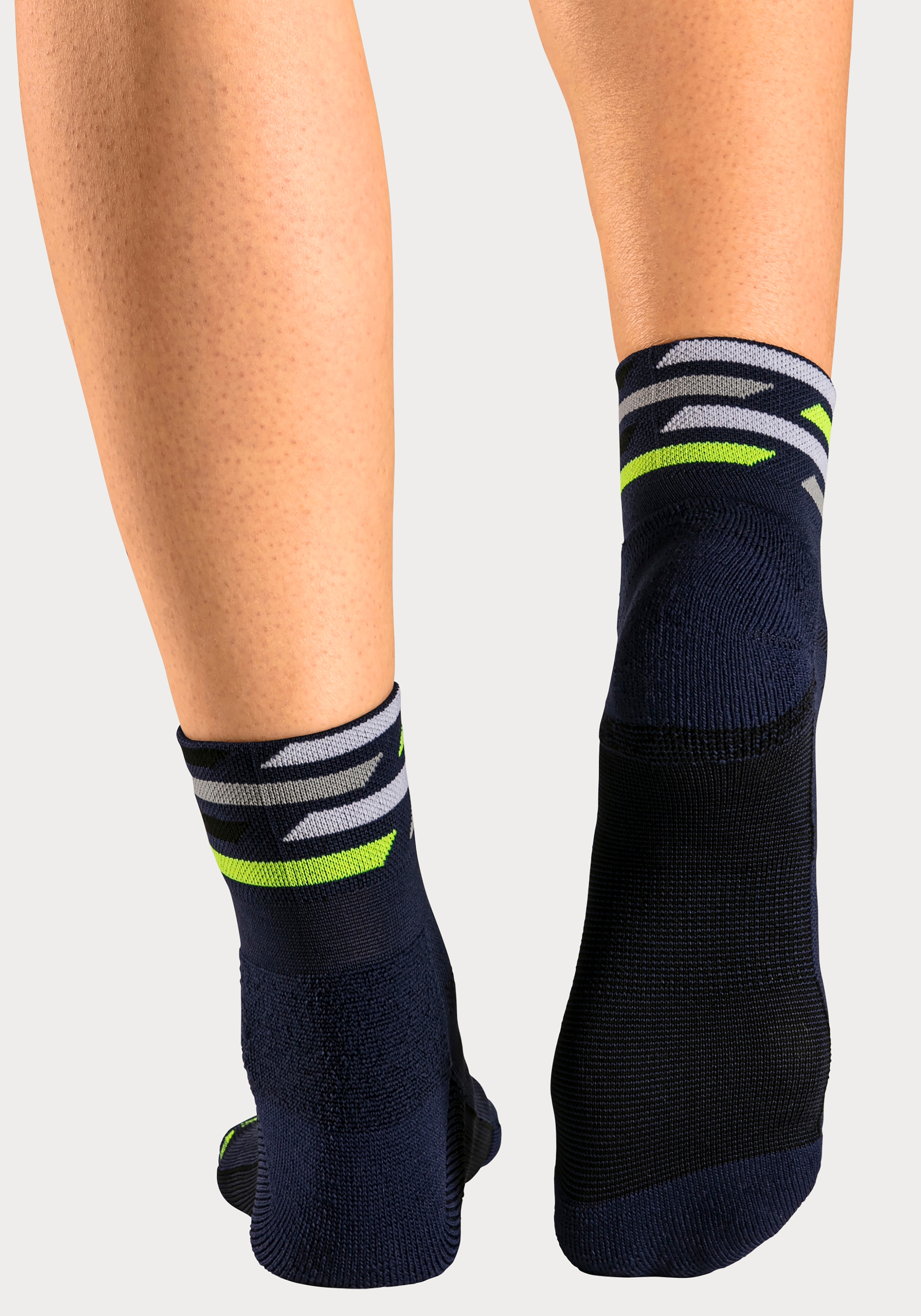 Chiemsee Funktionssocken, (Packung, 3 Paar), Nylon-Microfaser Sportsocken