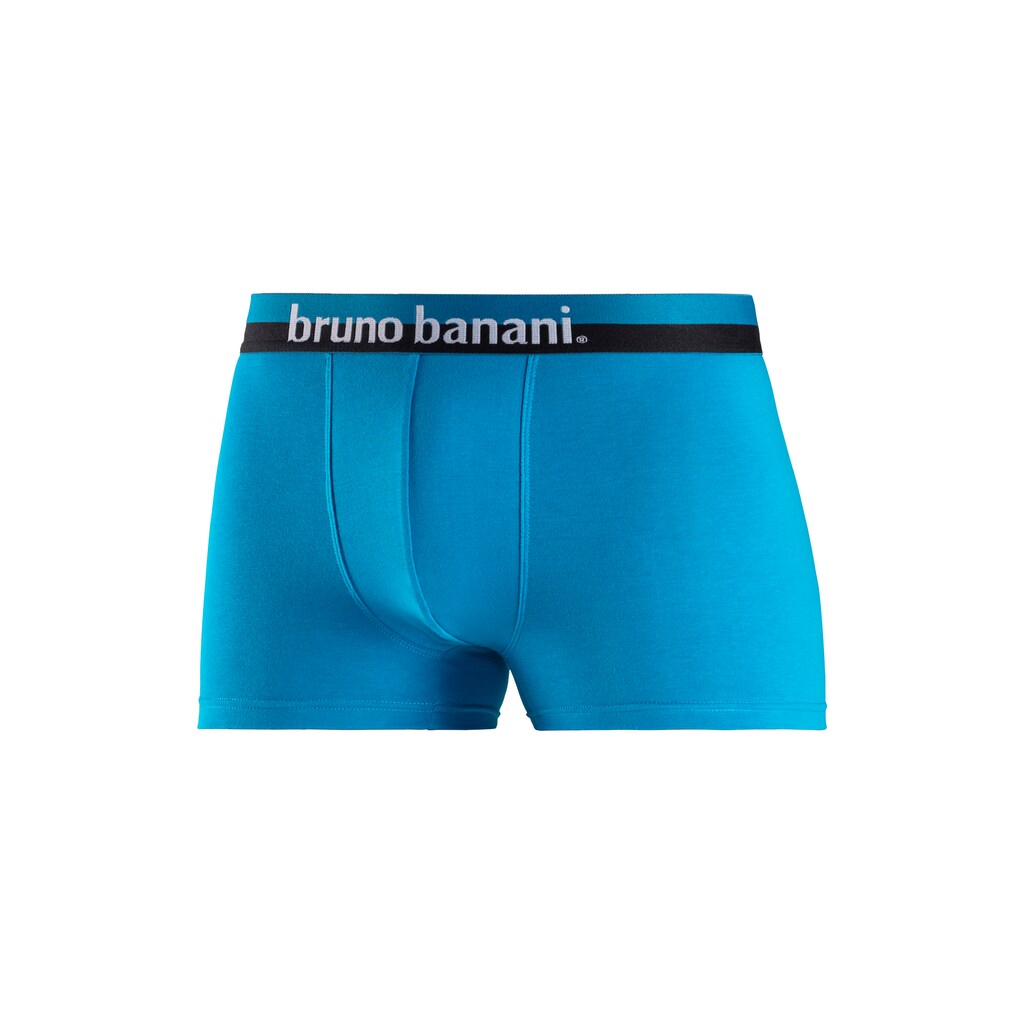 Bruno Banani Boxer »Boxershorts für Herren«, (Packung, 4 St.), mit erhabenem Logo-Druck auf dem Bund
