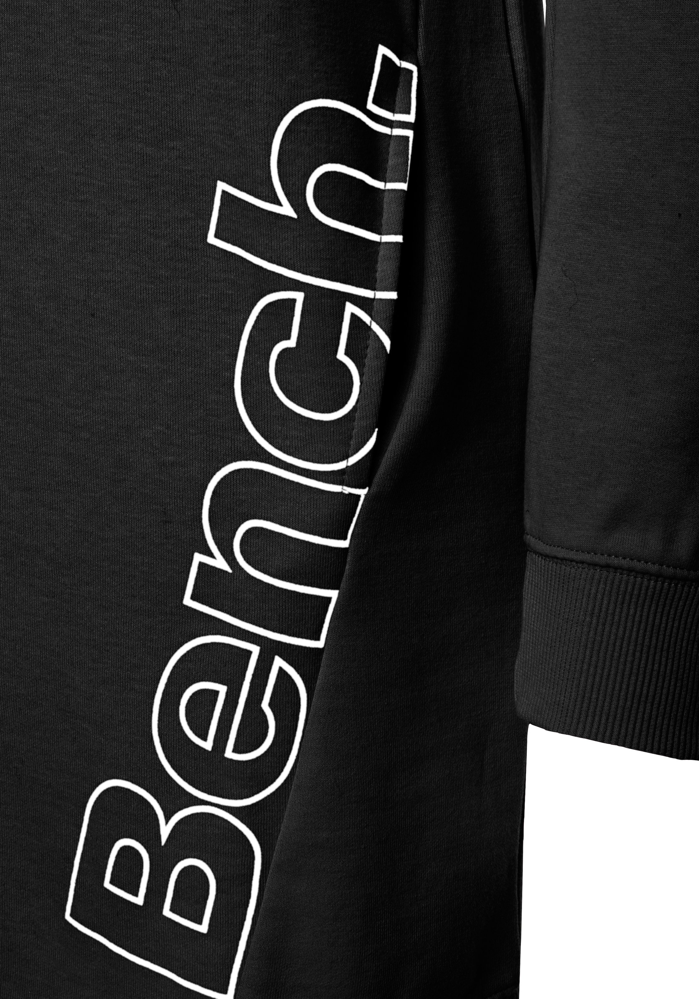 Bench. Loungewear Sweatkleid, mit seitlichem Logoprint