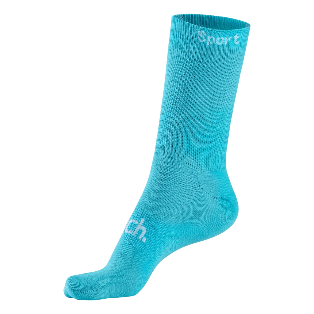Bench. Sportsocken, (Packung, 6 Paar), mit antibakterieller Feuchtigkeitsregulierung