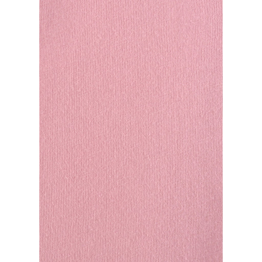 Vivance Pyjama, (2 tlg., 1 Stück), Schlafanzug in langer Form mit Sternen Print