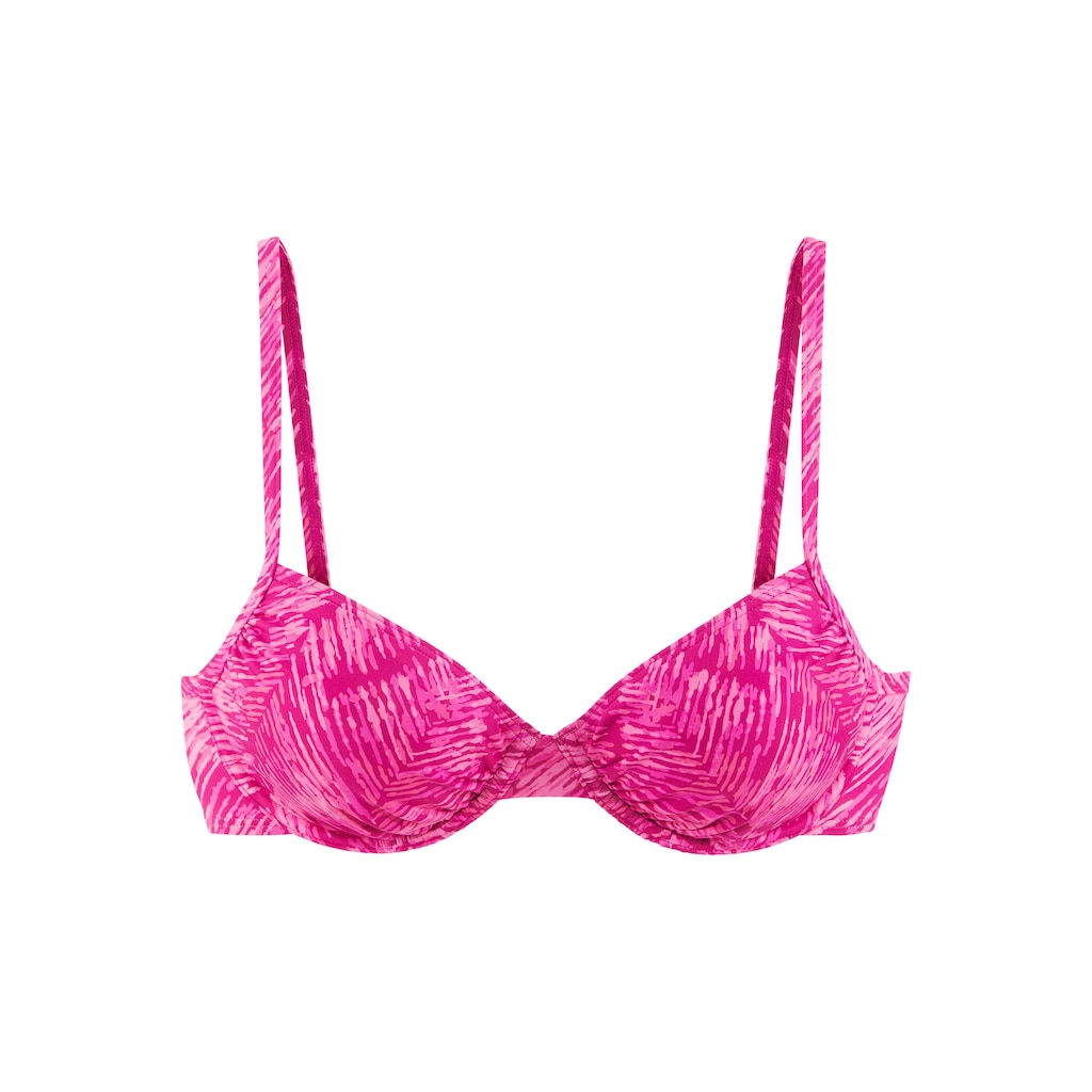 JETTE Bügel-Bikini-Top »Floretta«, in Ton in Ton-Harmonie