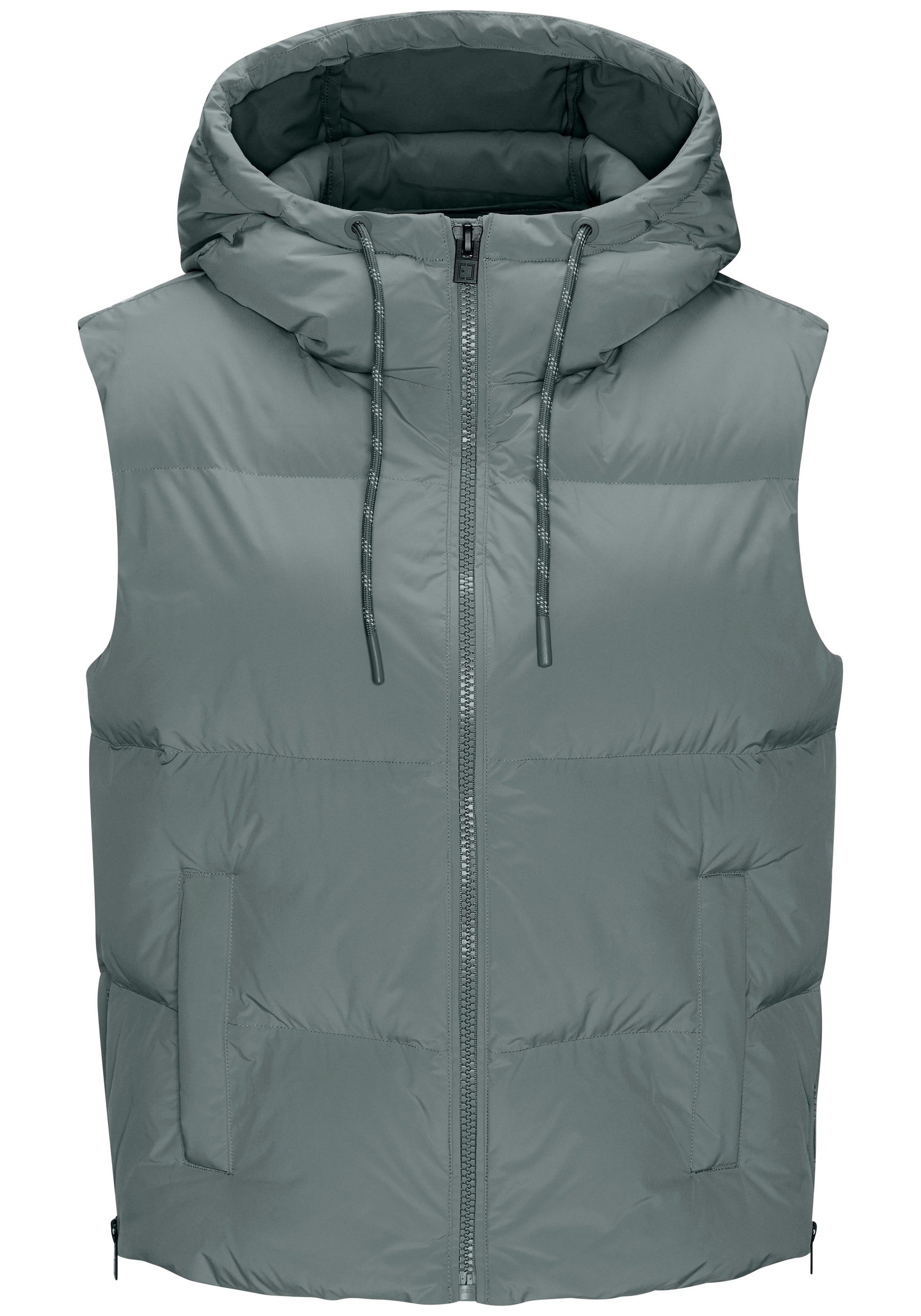 Elbsand Gilet matelassé mit grossem Logoprint auf dem Rücken