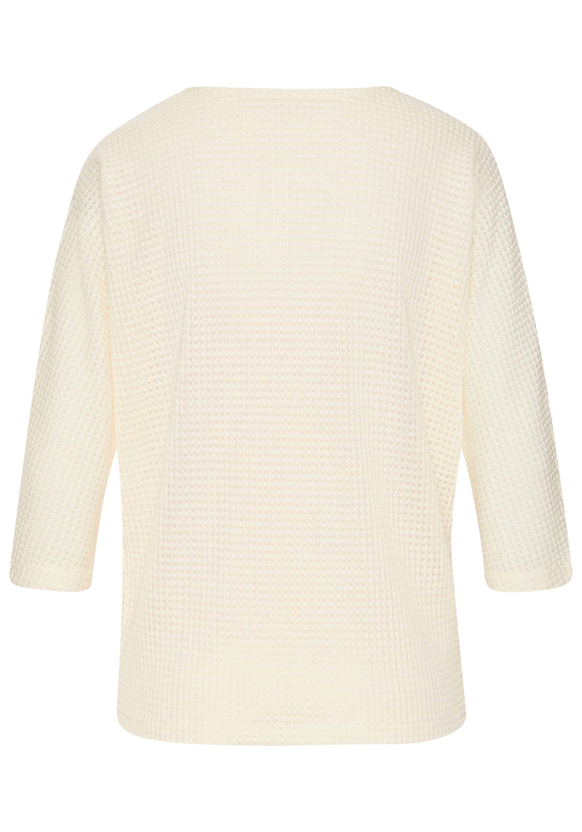 Vivance Langarmshirt »mit modischer Waffelstruktur« 2er-Pack,  aus bügelfreier Strickqualität