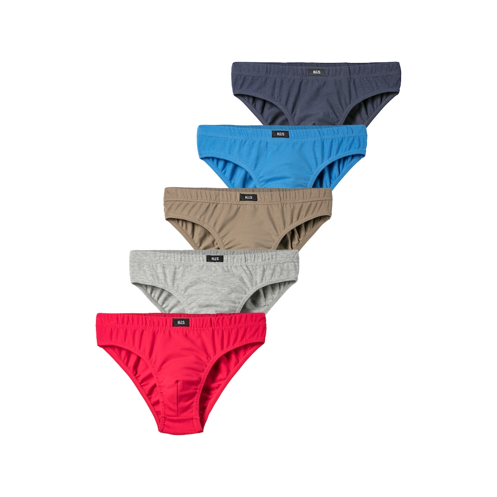 H.I.S Slip, (Packung, 5 St.), für Jungen, bequemer Basic für jeden Tag