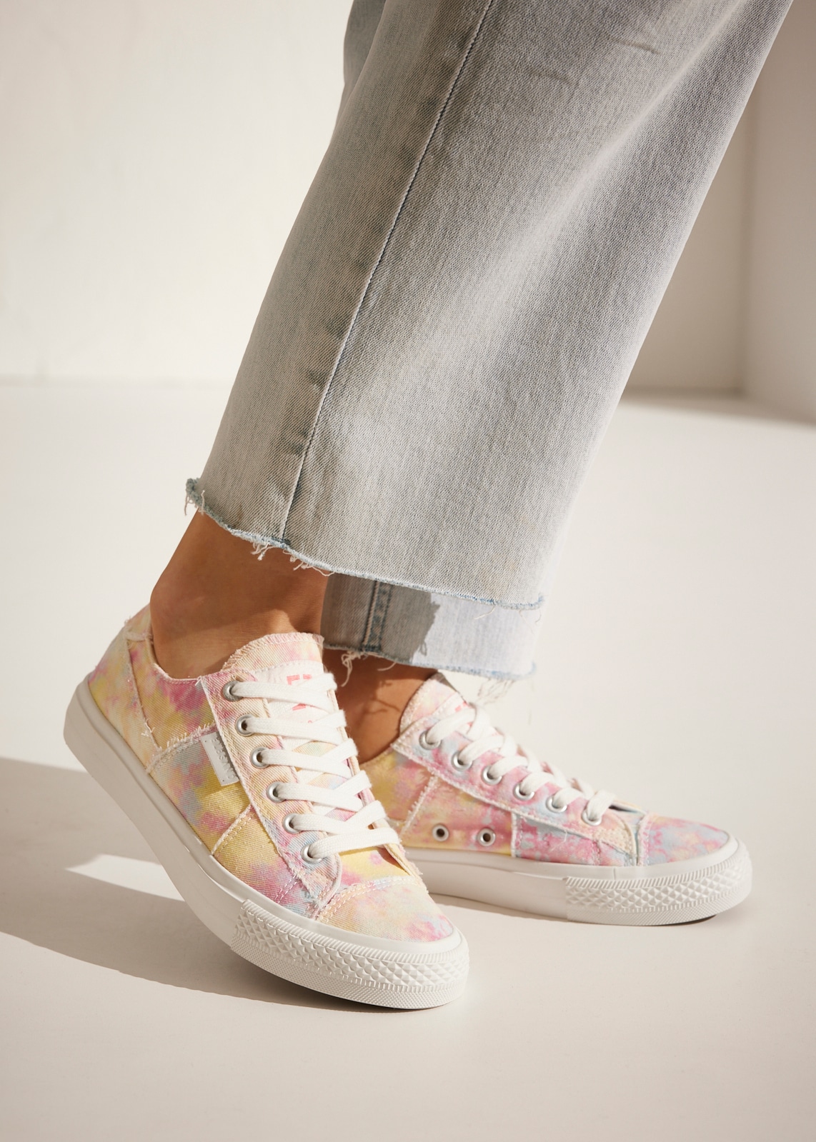 Elbsand Sneaker »Schnürschuh«, Schnürhalbschuh, Freizeitschuh aus Textil, Used-Look VEGAN