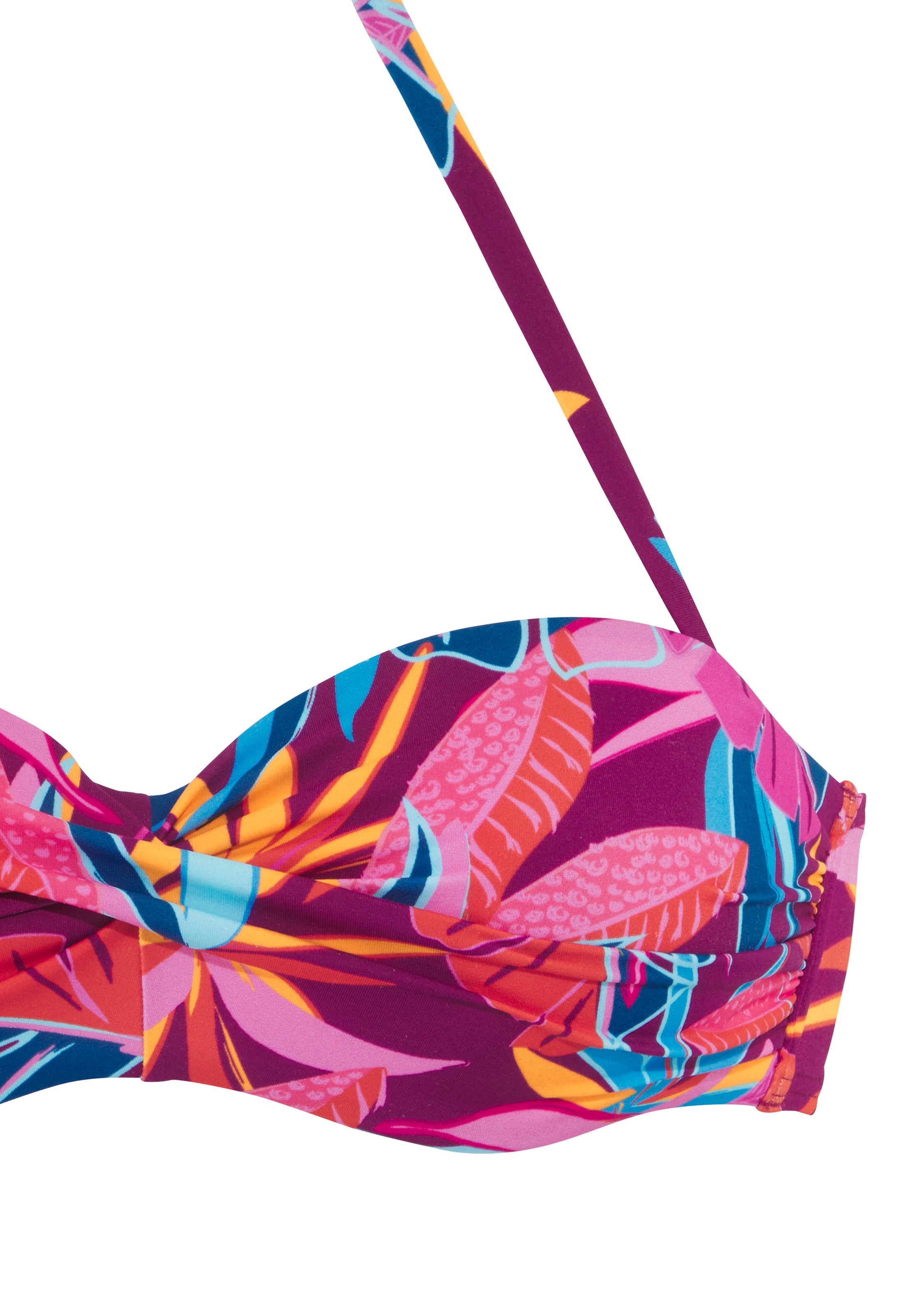 Buffalo Bügel-Bandeau-Bikini-Top »Soleil« mit gedrehter Optik