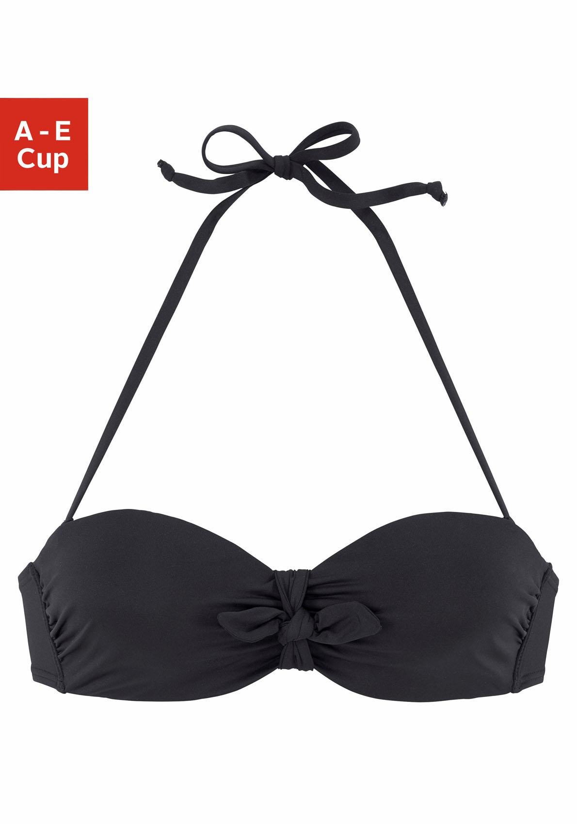 LASCANA Bandeau-Bikini-Top »Lola«, Zierschleife vorn