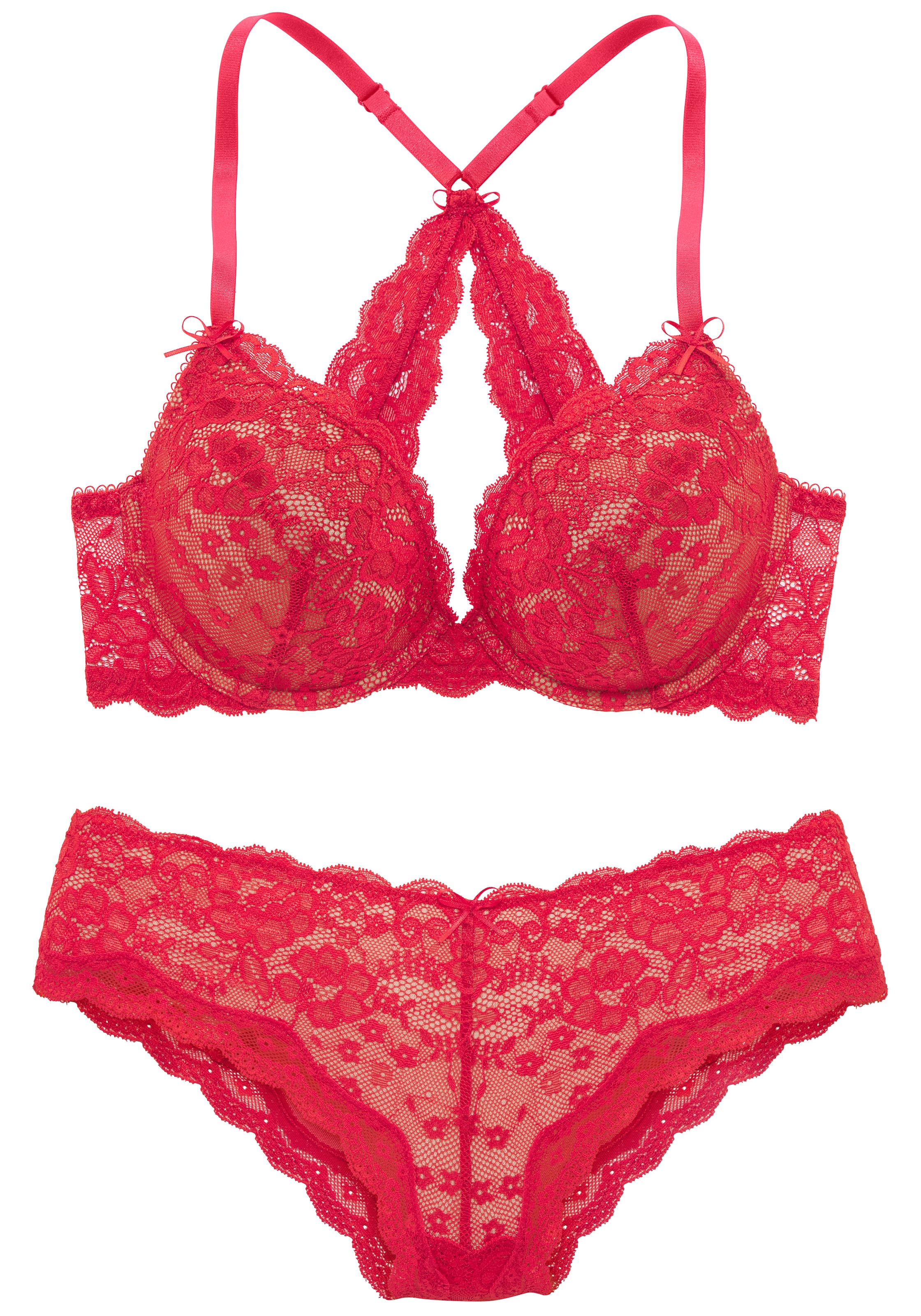 LASCANA Set: soutien-gorge push-up Ensemble, 2 lingerie sexy, dessous sexy pour femmes
