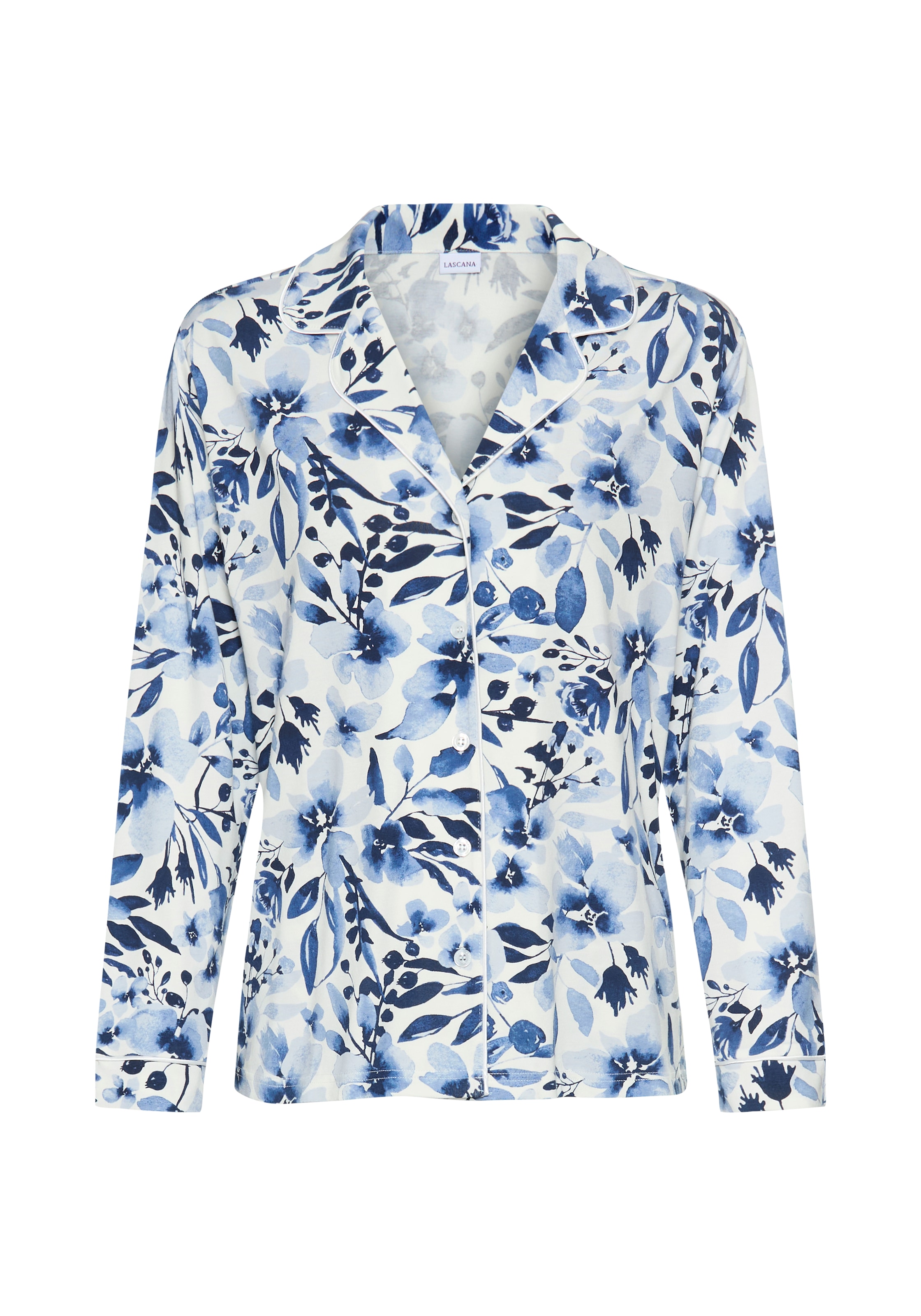 LASCANA Pyjama Ensemble, 2 avec imprimé floral intégral