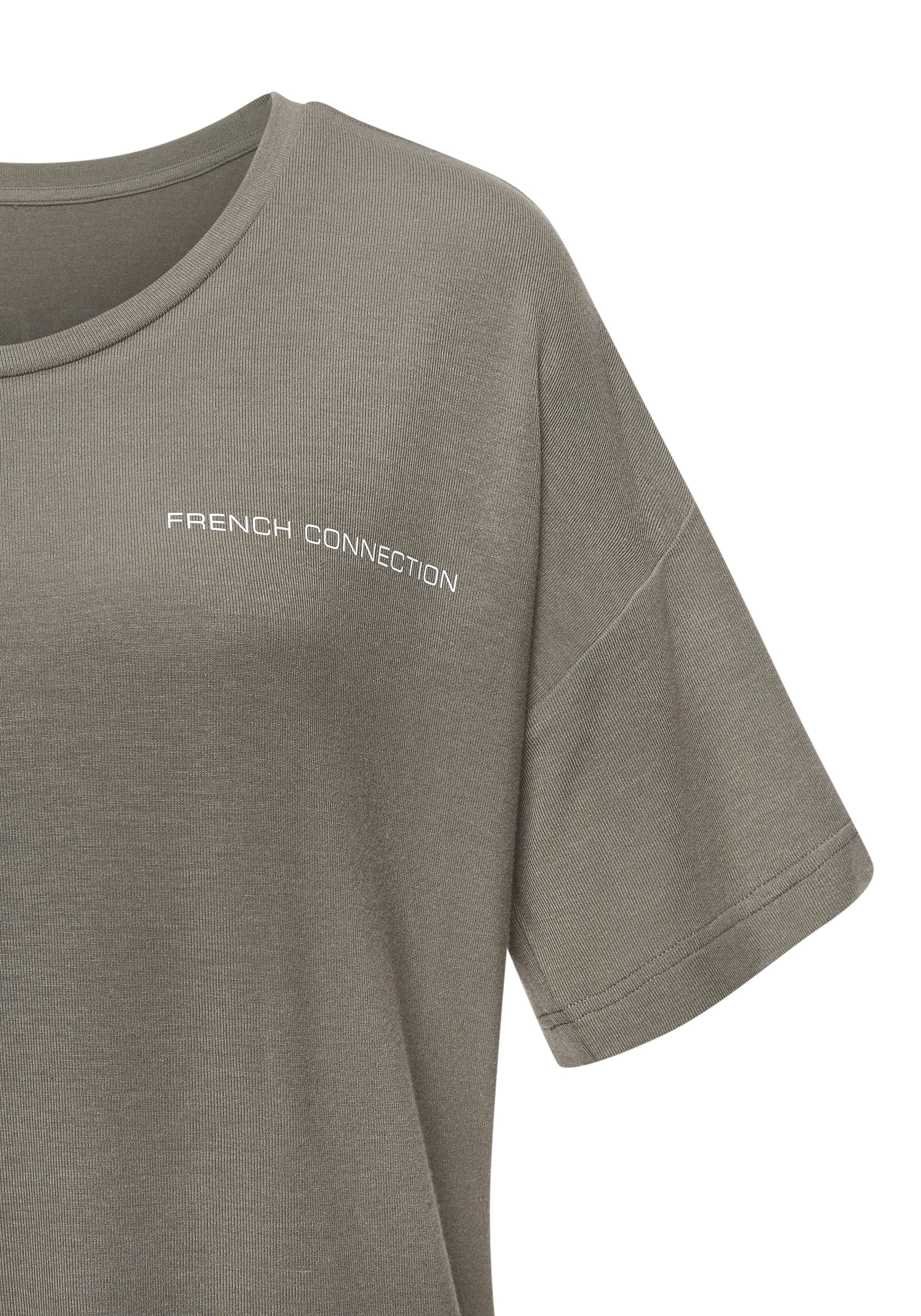 French Connection Nachthemd, mit grossem Logoprint auf dem Rücken
