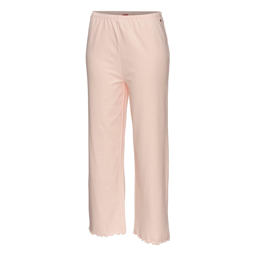 s.Oliver Pyjamahose, mit Babylocksaum