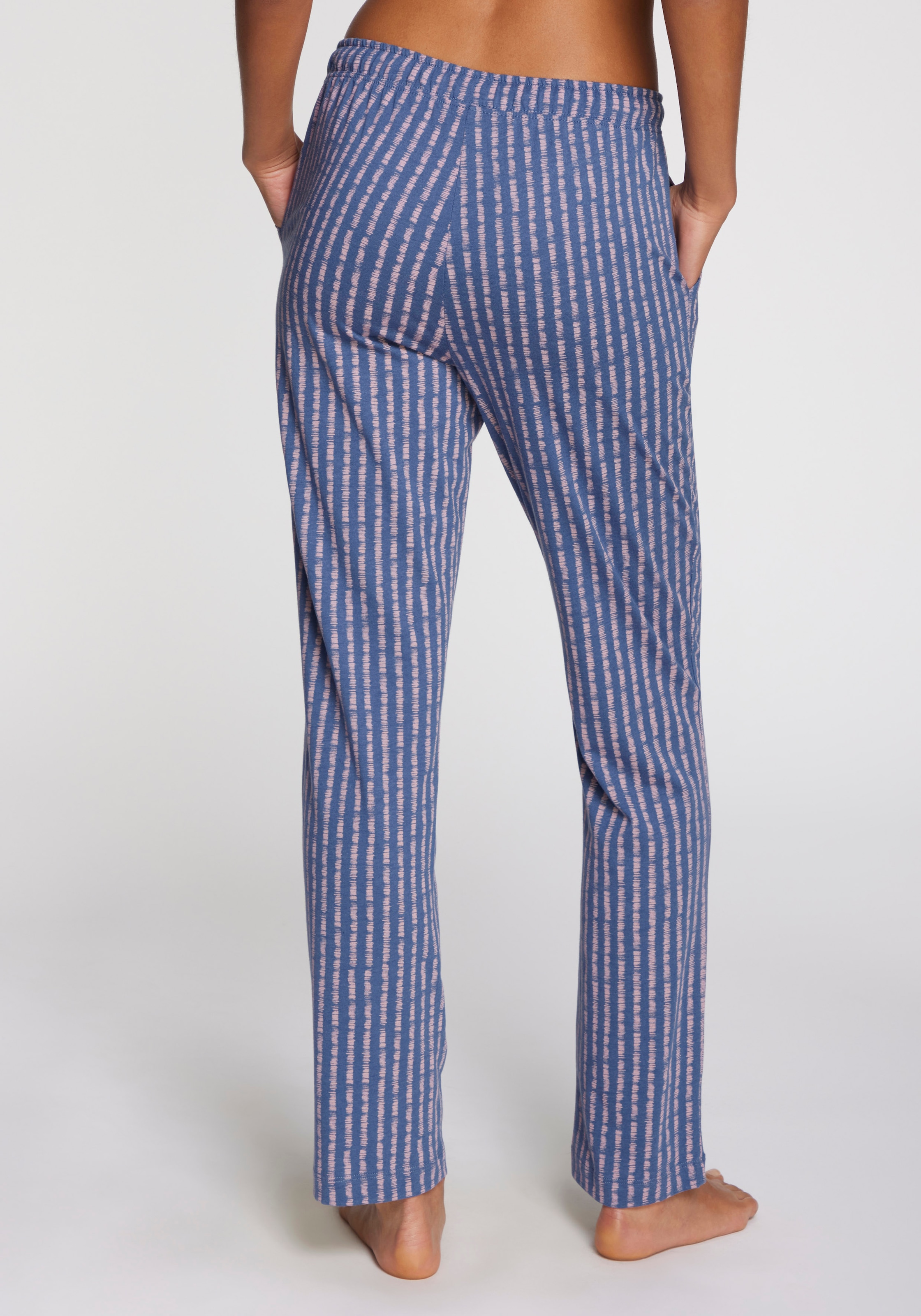 Vivance Dreams Pyjamahose, mit Schönem Allover-Muster