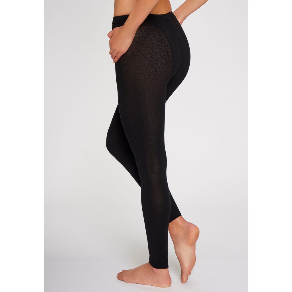 Lavana Strickstrumpfleggings, Thermosan, fein gestrickt, weich und elastisch