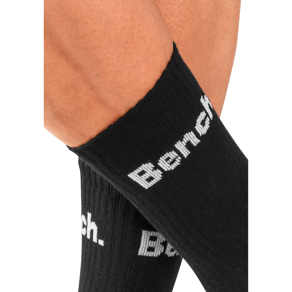 Bench. Tennissocken, (Packung, 6 Paar), mit Fuss Polsterung