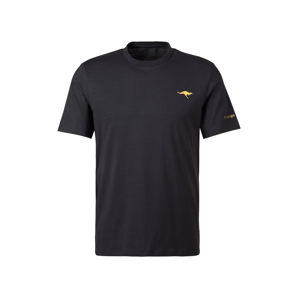 KangaROOS T-Shirt, (2er-Pack), mit KangaROOS Print auf der Brust