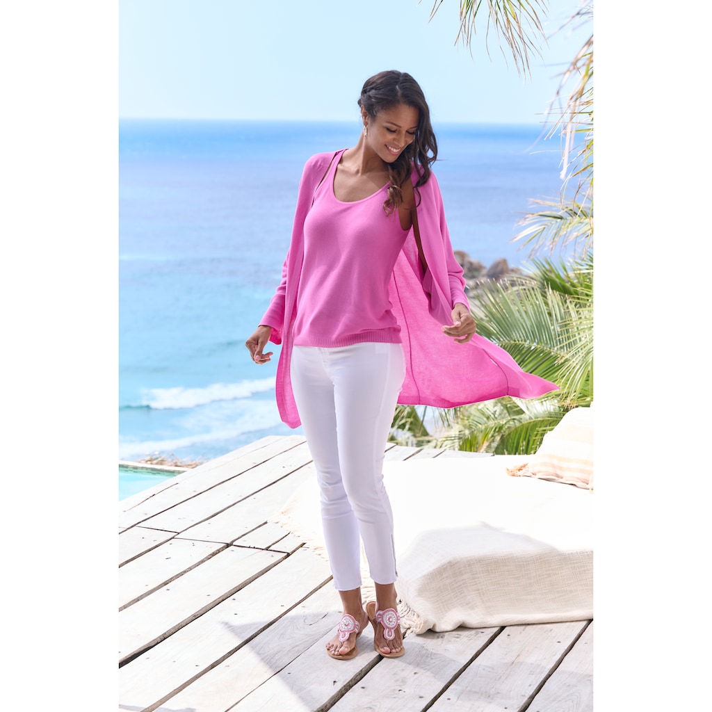 Vivance Cardigan »aus weicher Viskose-Qualität«