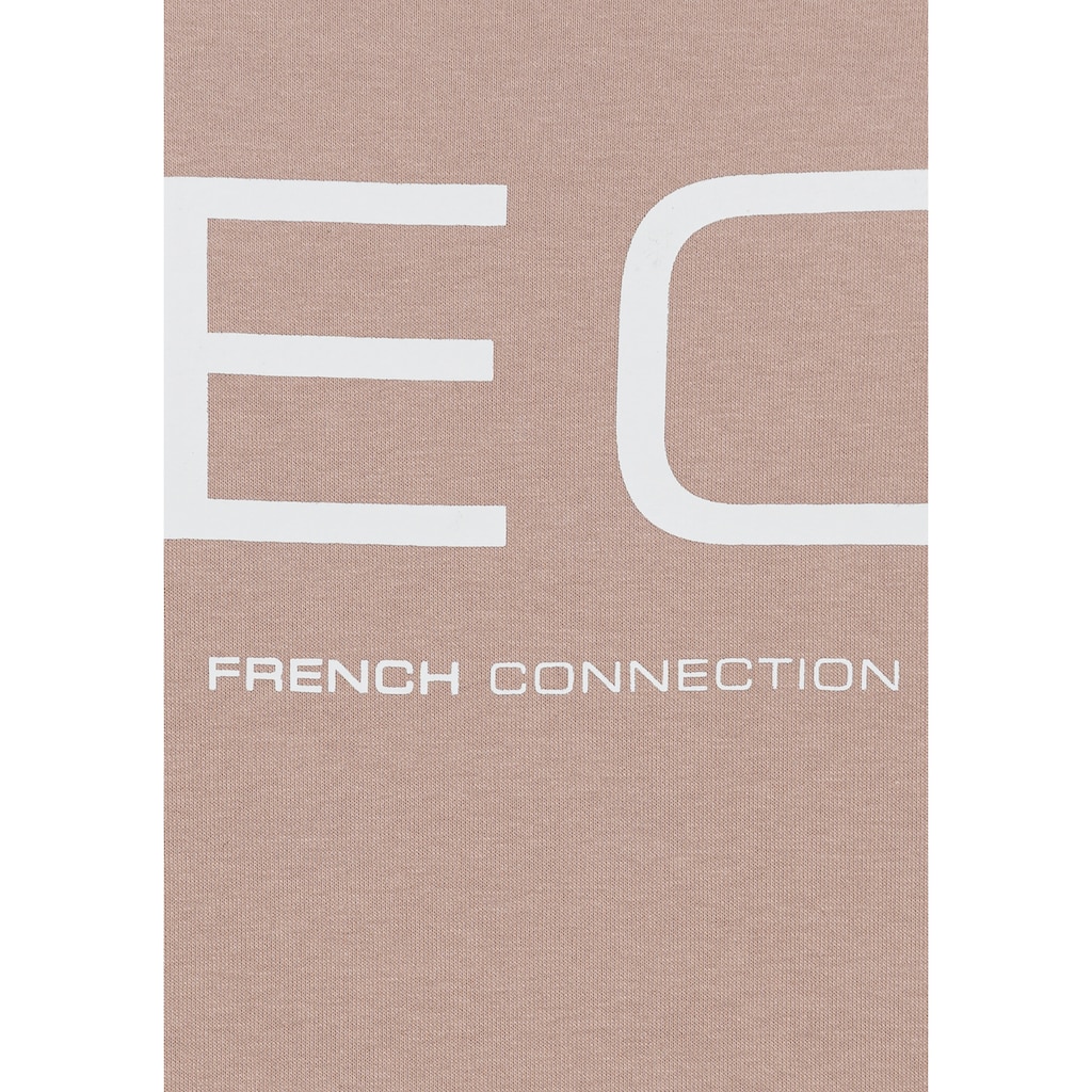 French Connection Sweatshirt, mit grossem Logodruck auf dem Rücken