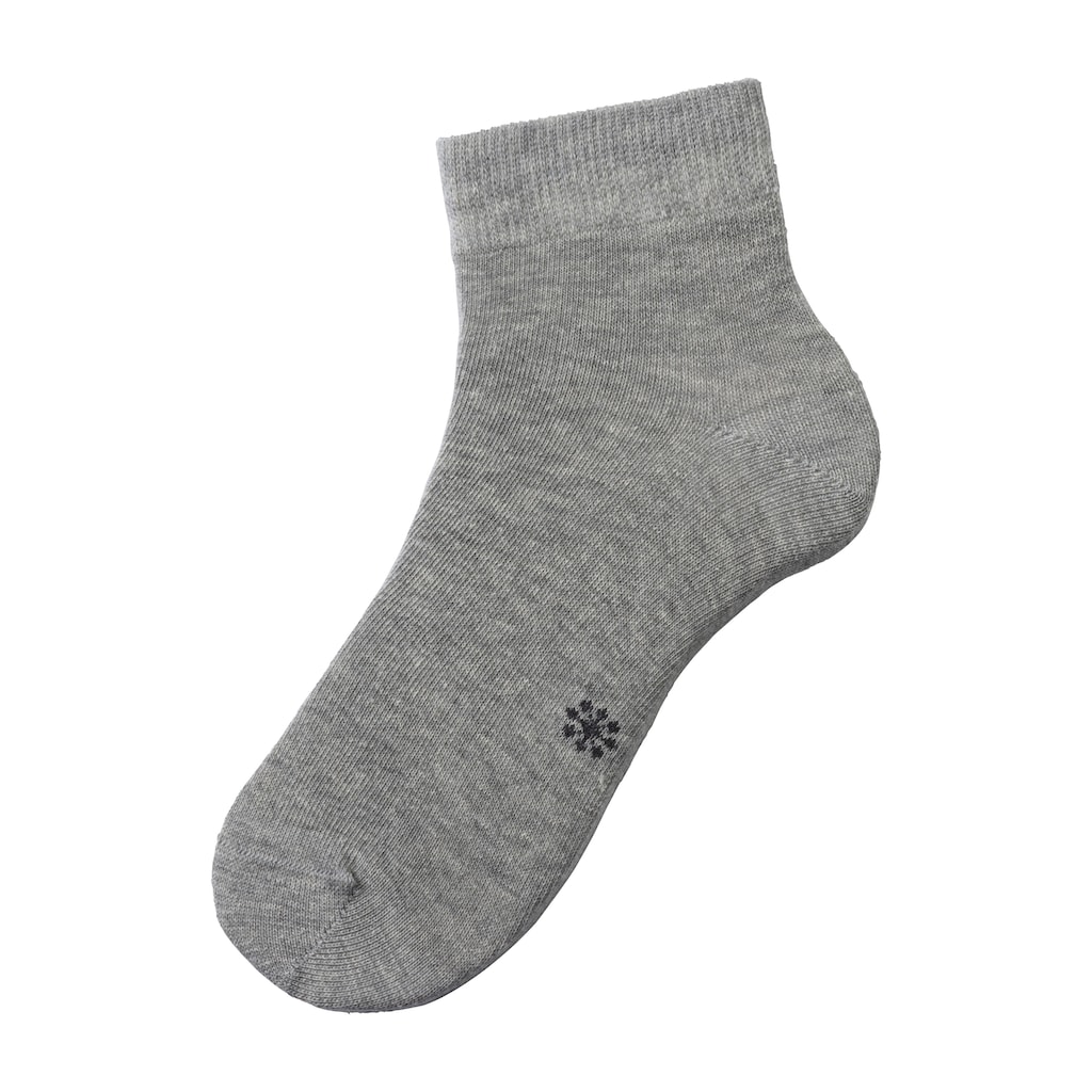 H.I.S Kurzsocken, (Packung, 10 Paar), mit eingestrickten Symbolen