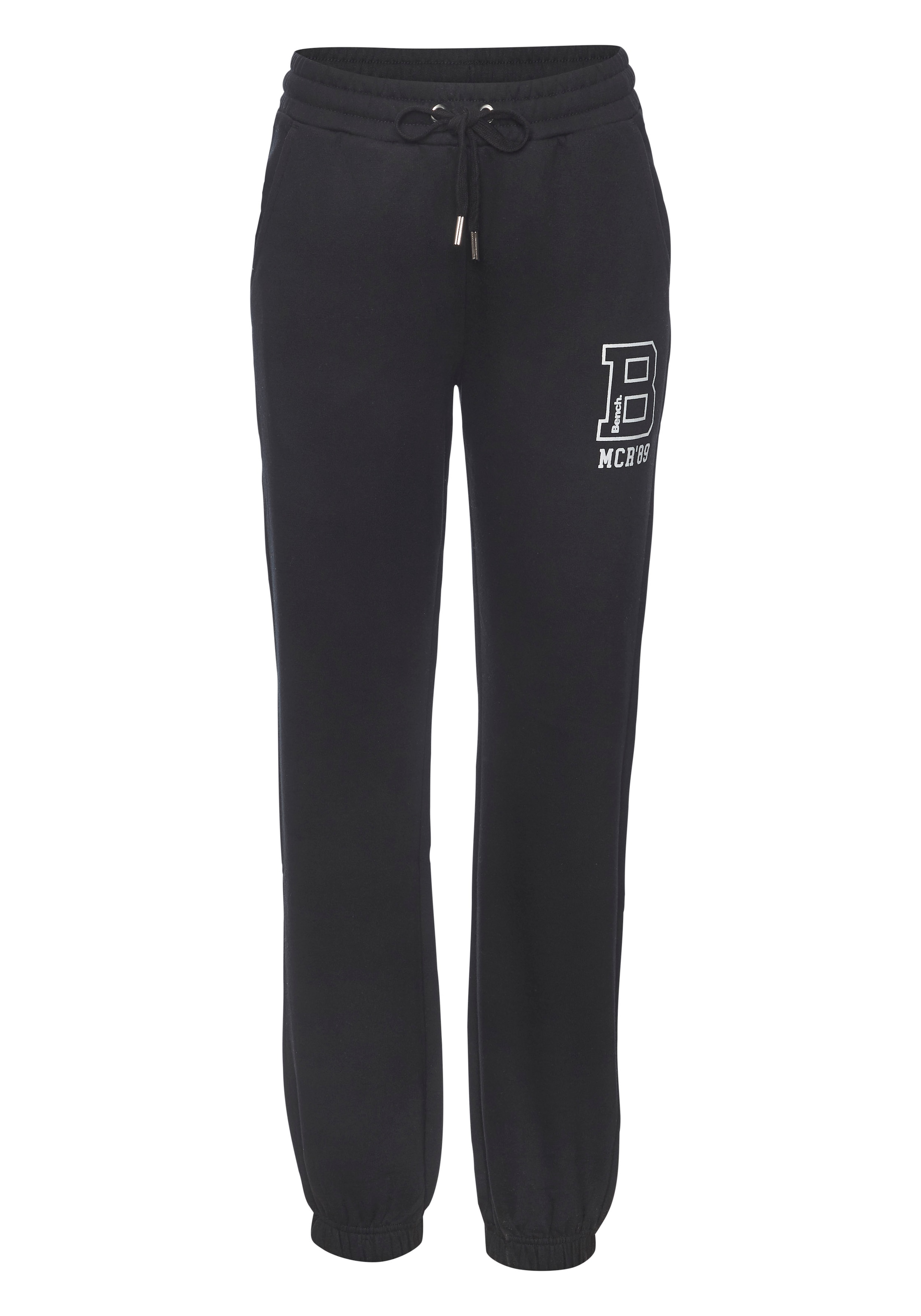 Bench. Loungewear Jogginghose  mit seitlichen Taschen und Logoprint, Loungewear