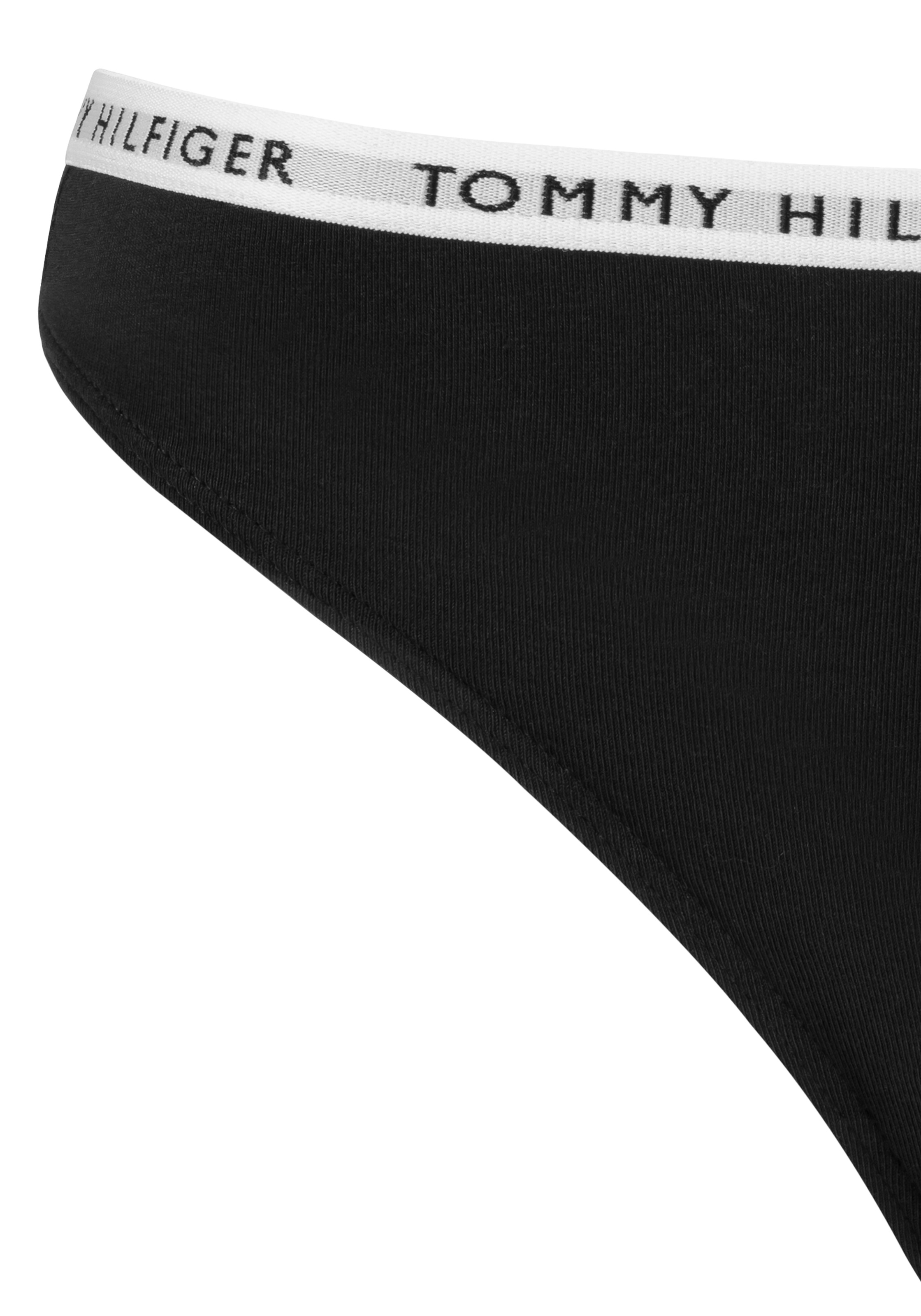 Tommy Hilfiger Underwear String 3 cuis mit schmalem Logobündchen