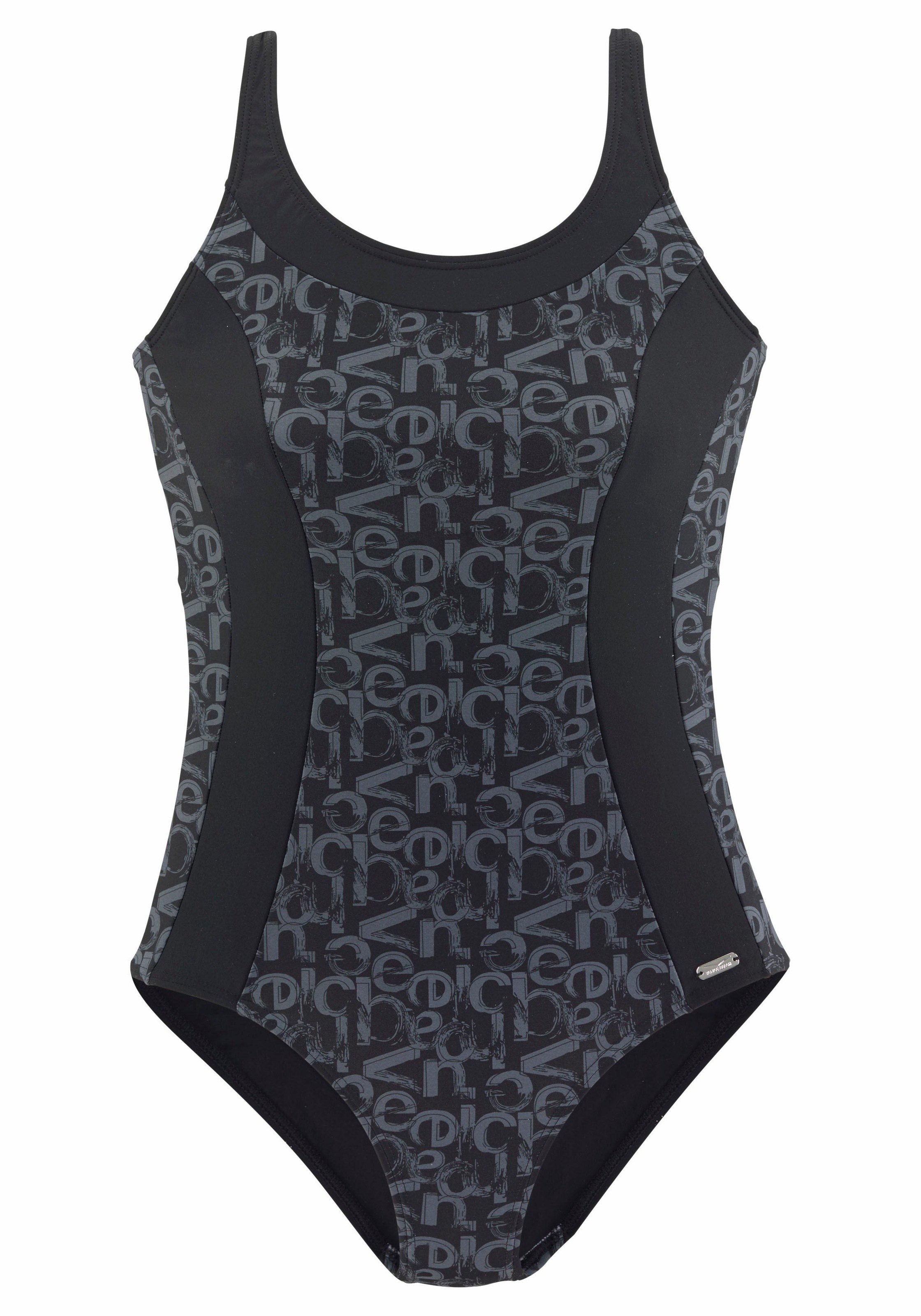 Venice Beach Badeanzug »Karibik« mit trendigem Alloverdruck und Shaping-Effekt