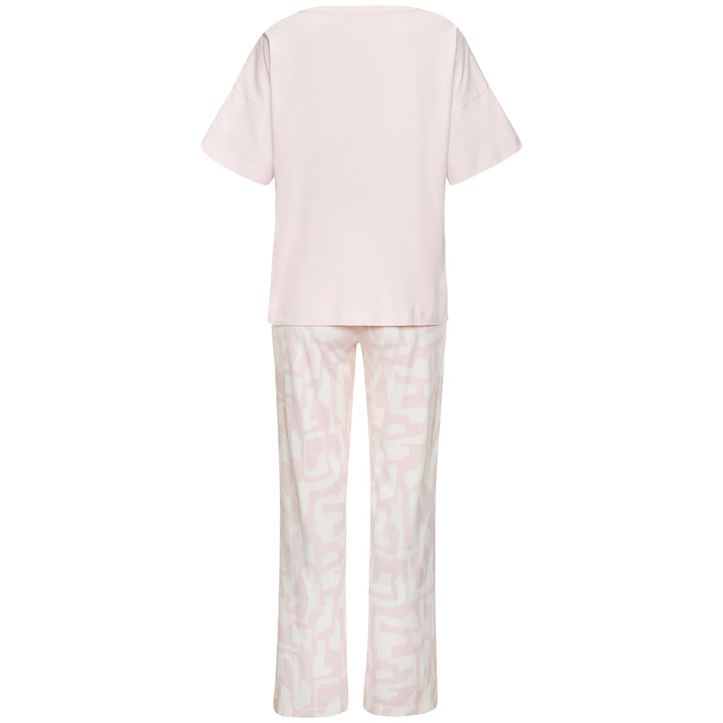 s.Oliver Pyjama, (2 tlg.), mit grafischem Print