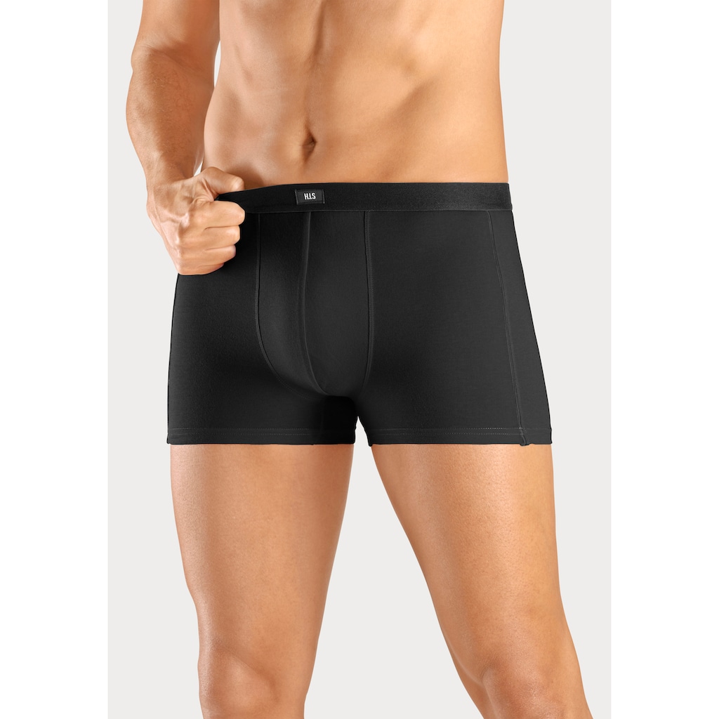 H.I.S Boxer »Boxershorts für Herren«, (Packung, 3 St.), mit schmalen Piping an den Seiten
