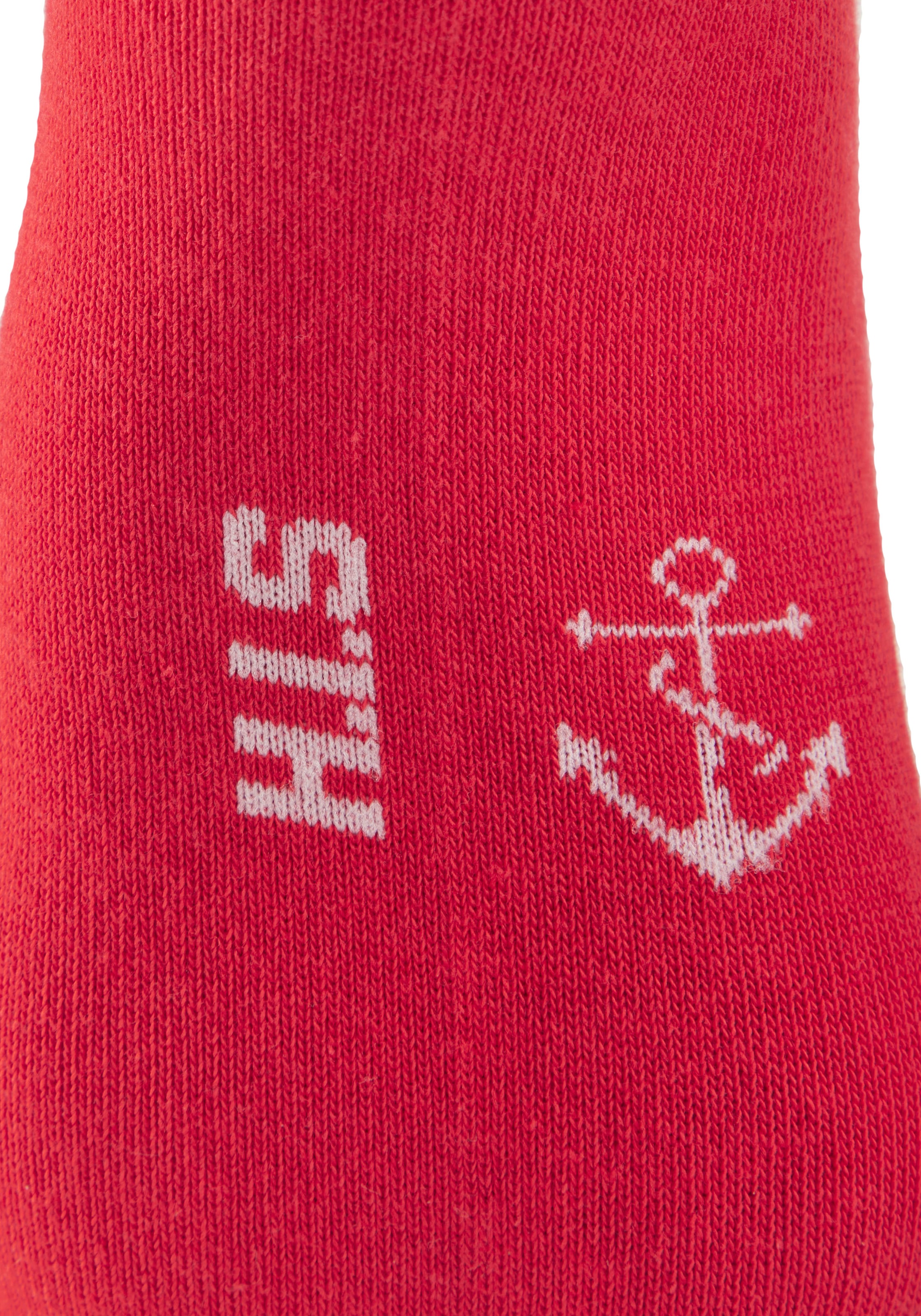 H.I.S Chaussettes de baskets Paquet, 6 Couple tlg. mit maritimen Design
