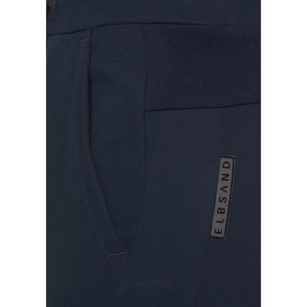 Elbsand Sweathose »Brinja«, mit Logoprint am Bund und Taschen, Jogginghose, Relaxhose