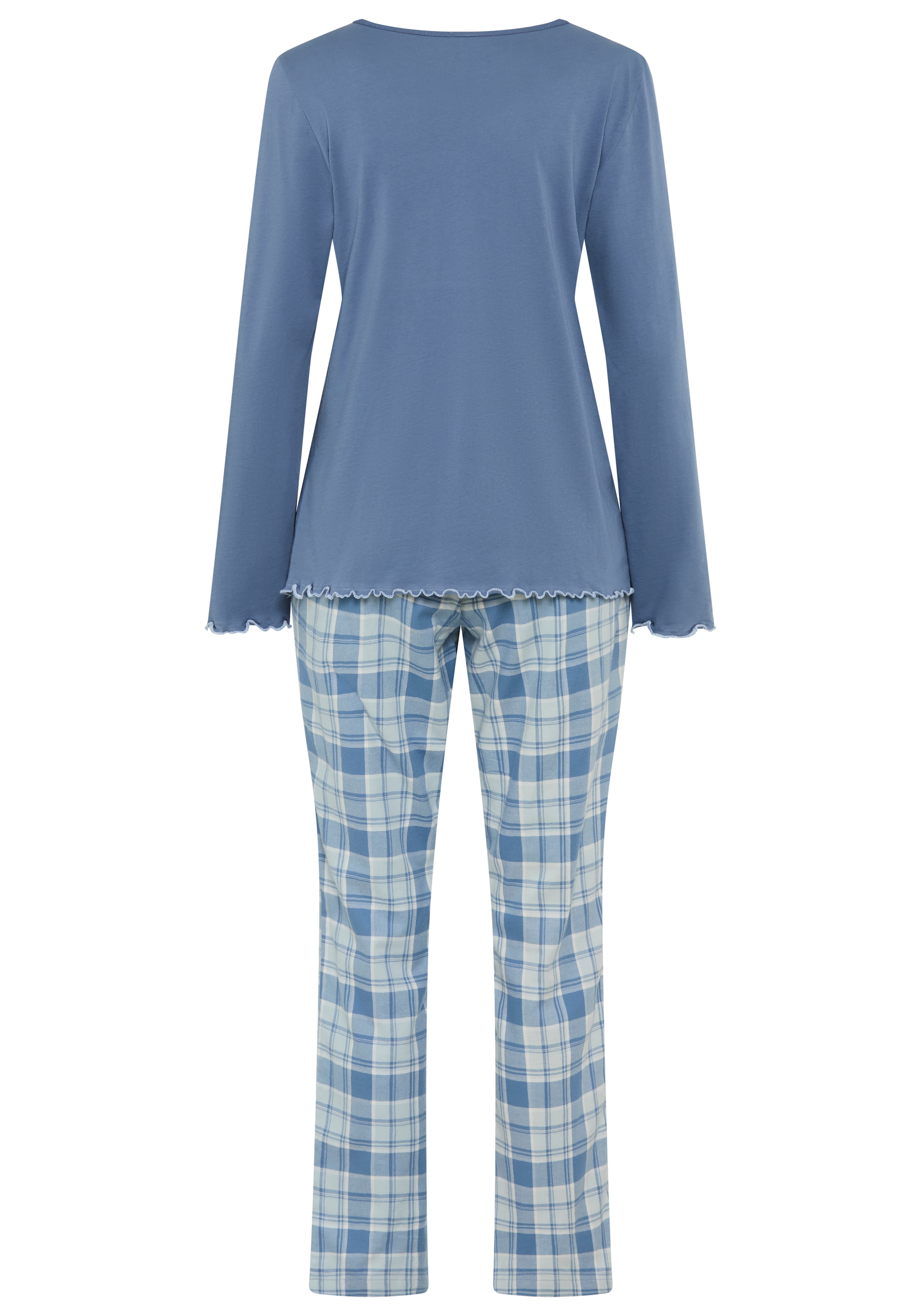 Vivance Dreams by Lascana Pyjama Set, 2 mit weicher Flanell-Hose